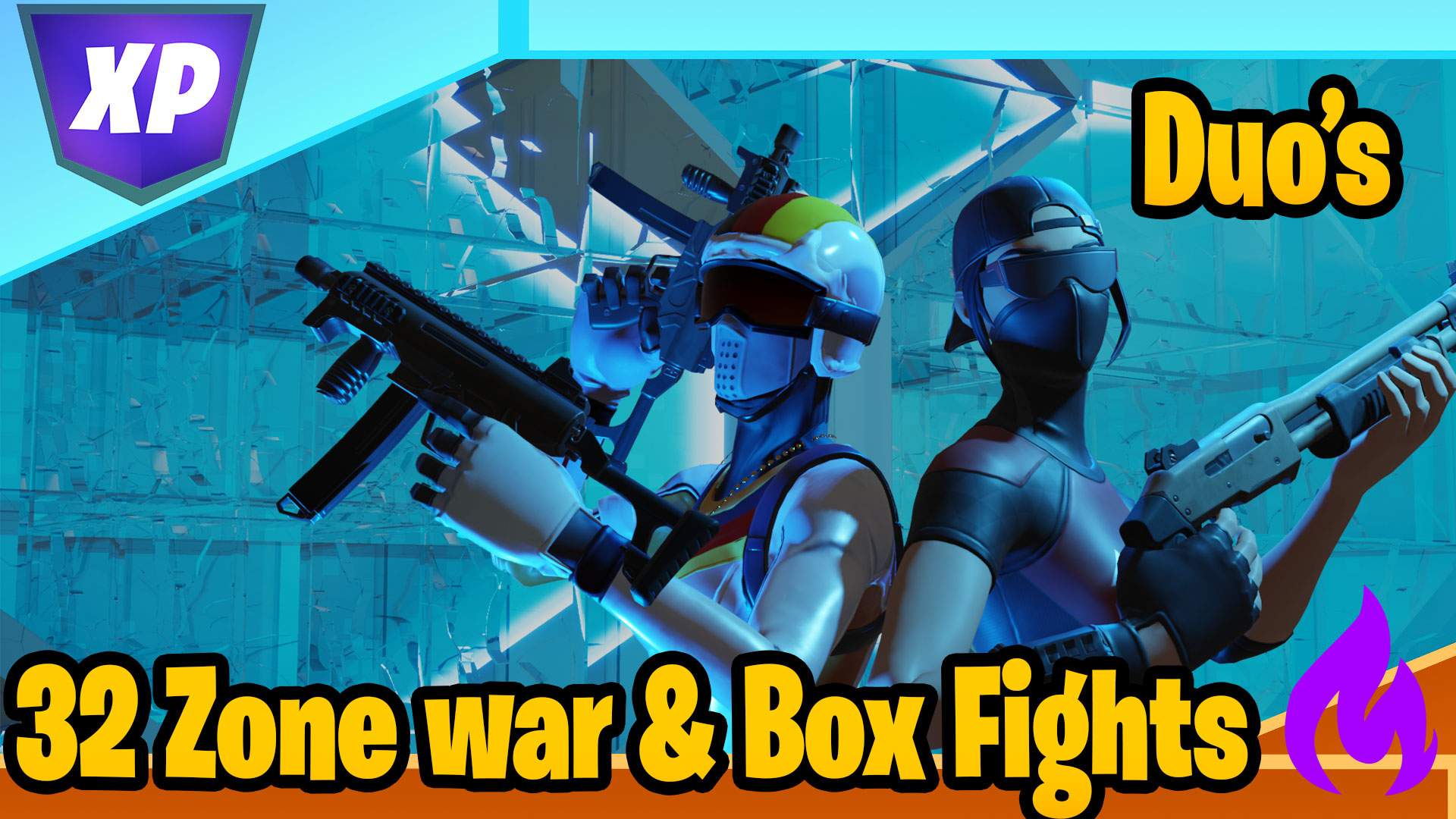🔴MIST JAWA'S BOX FIGHT+ZONE WARS🔵