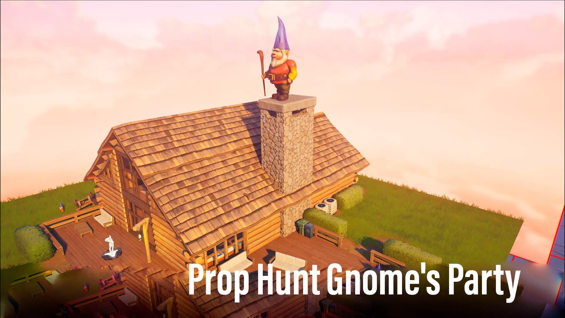 Prop hunt Gnome Garden