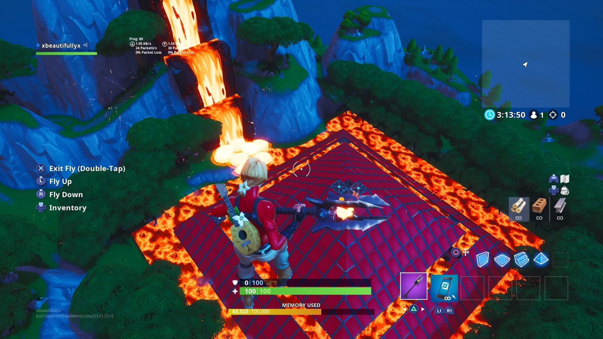 the red pyramid deathrun - pyramid in fortnite
