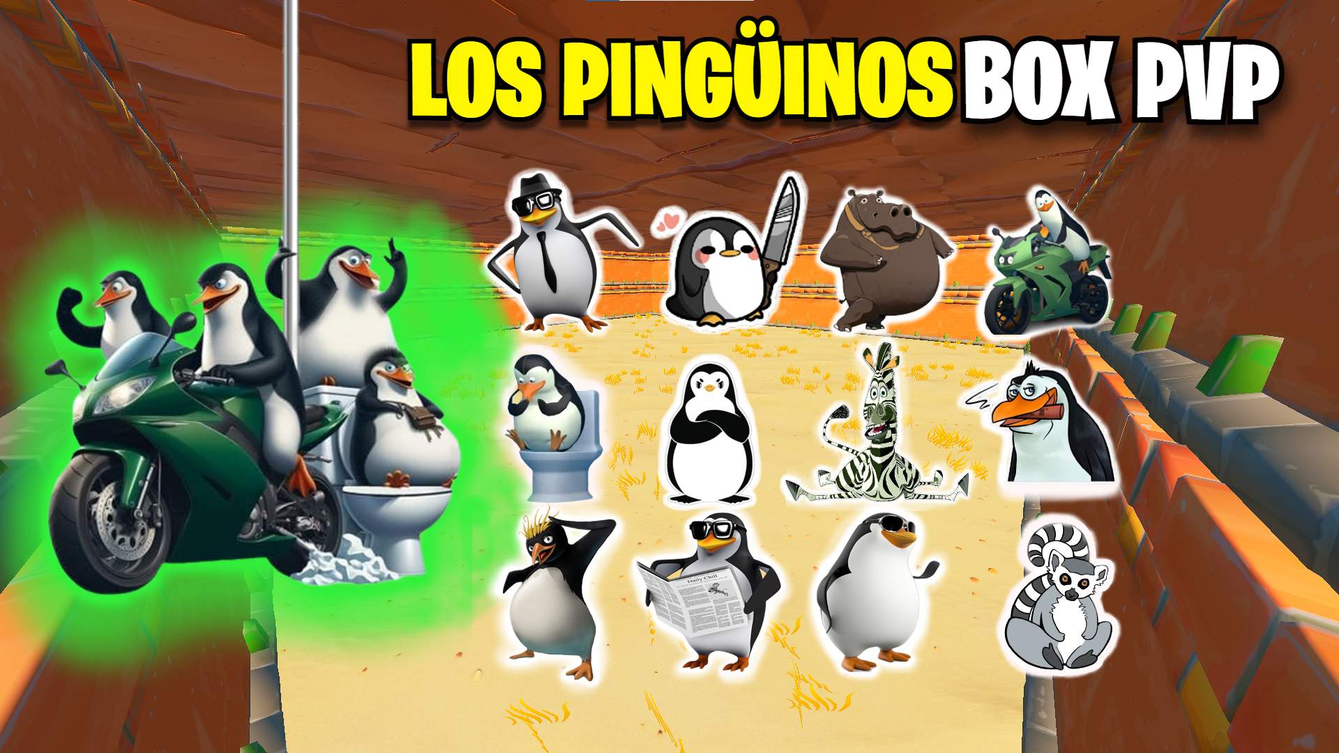 Los Penguinos BOX PVP