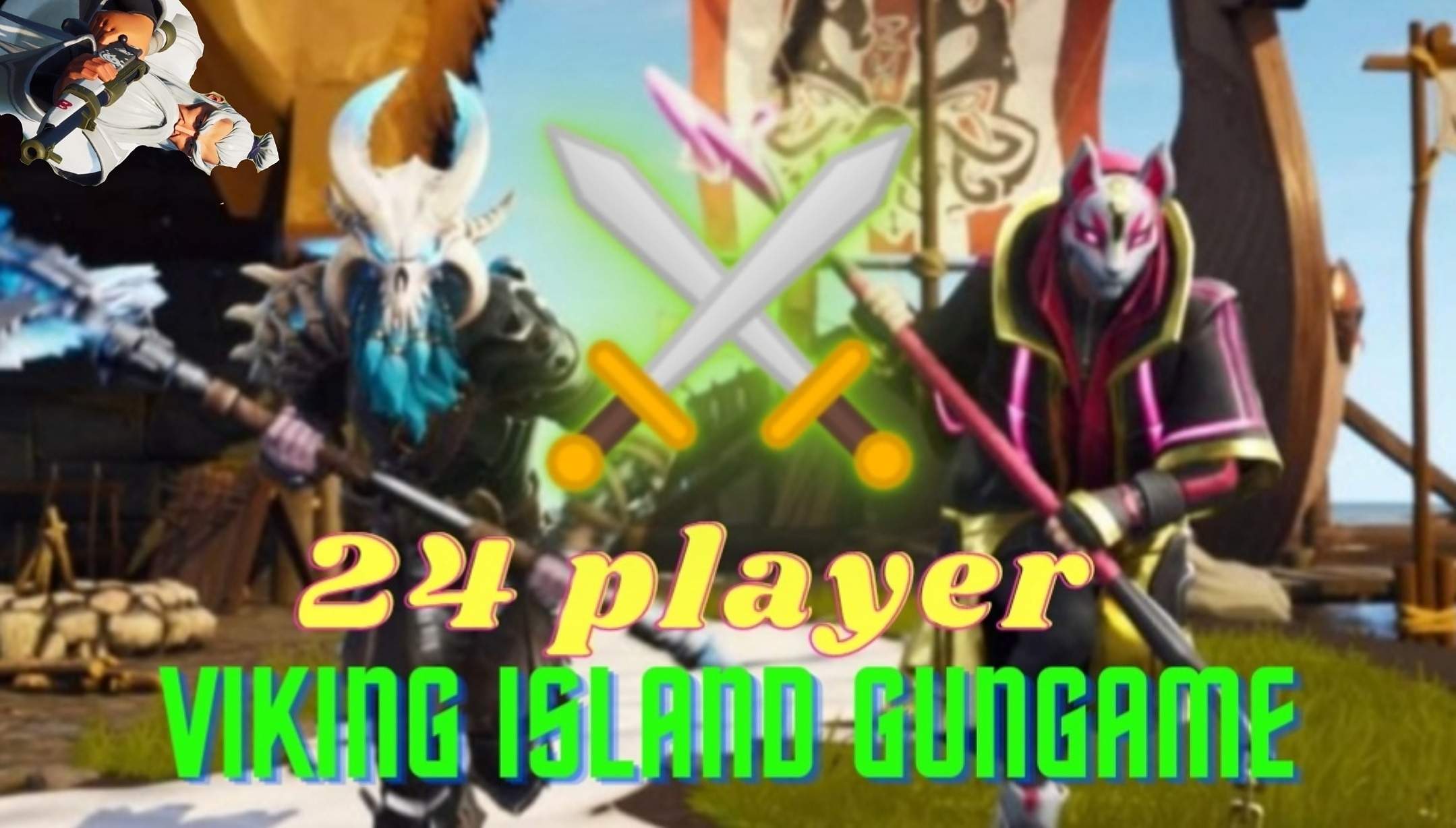 24 PLAYER | VIKING ISLAND GUNGAME