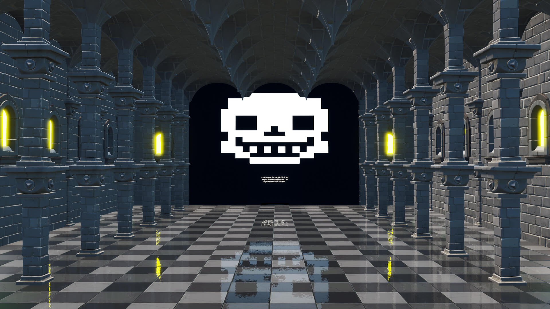 Undertale Sans Battle Deathrun Fortnite Creative Map Code Dropnite