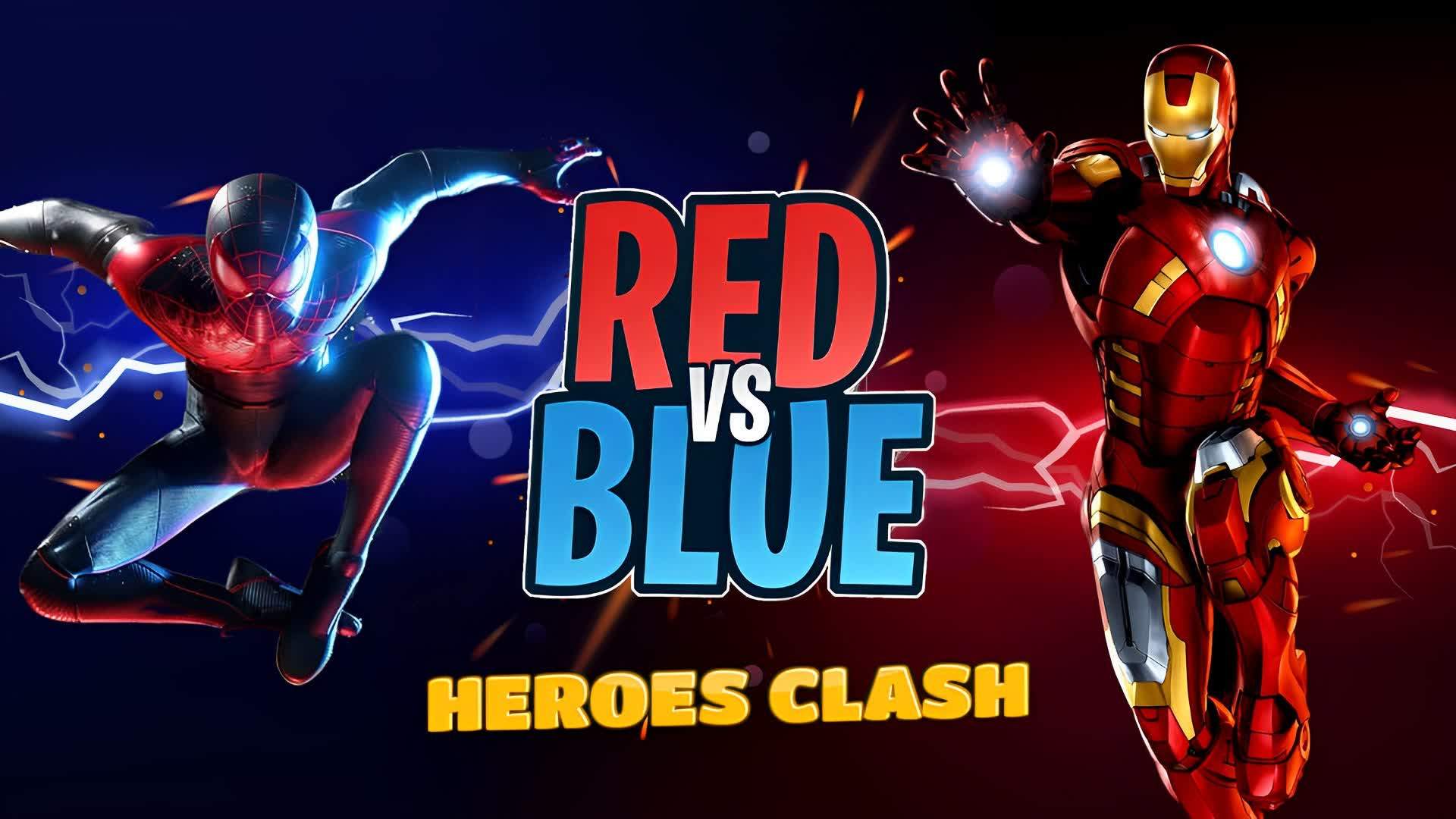 MY HERO RED VS BLUE - Fortnite Creative Map Code - Dropnite