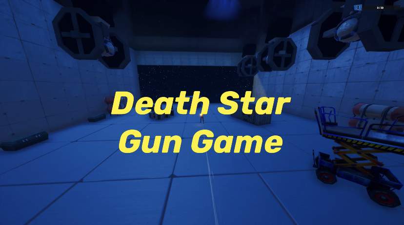 STAR WARS (DEATH STAR) GUN GAME