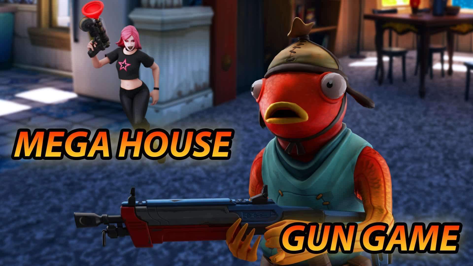 MEGA HOUSE GUN GAME