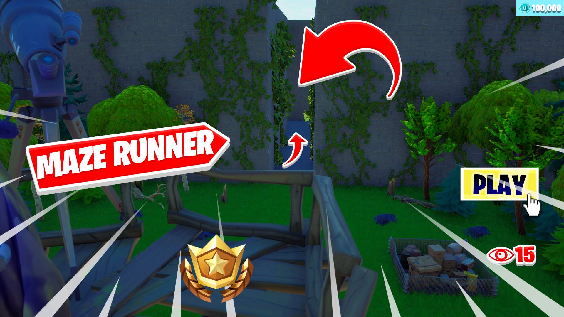 NEW* MAZE RUNNER Map In Fortnite! 