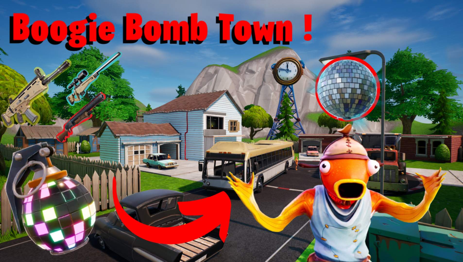 Boogie Bomb Town Gun Game