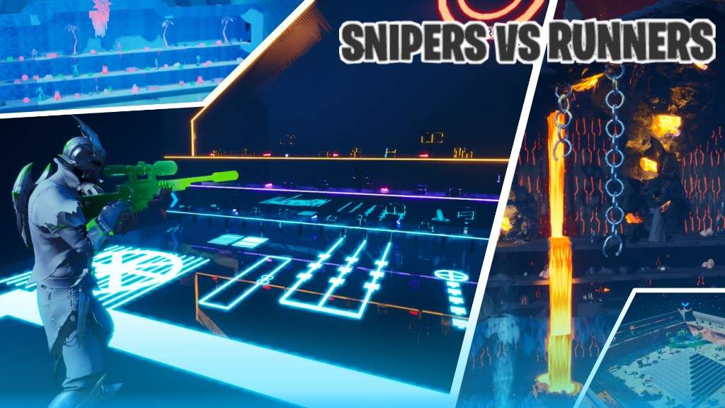 SNIPERS VS RUNNERS (4 MAPS)
