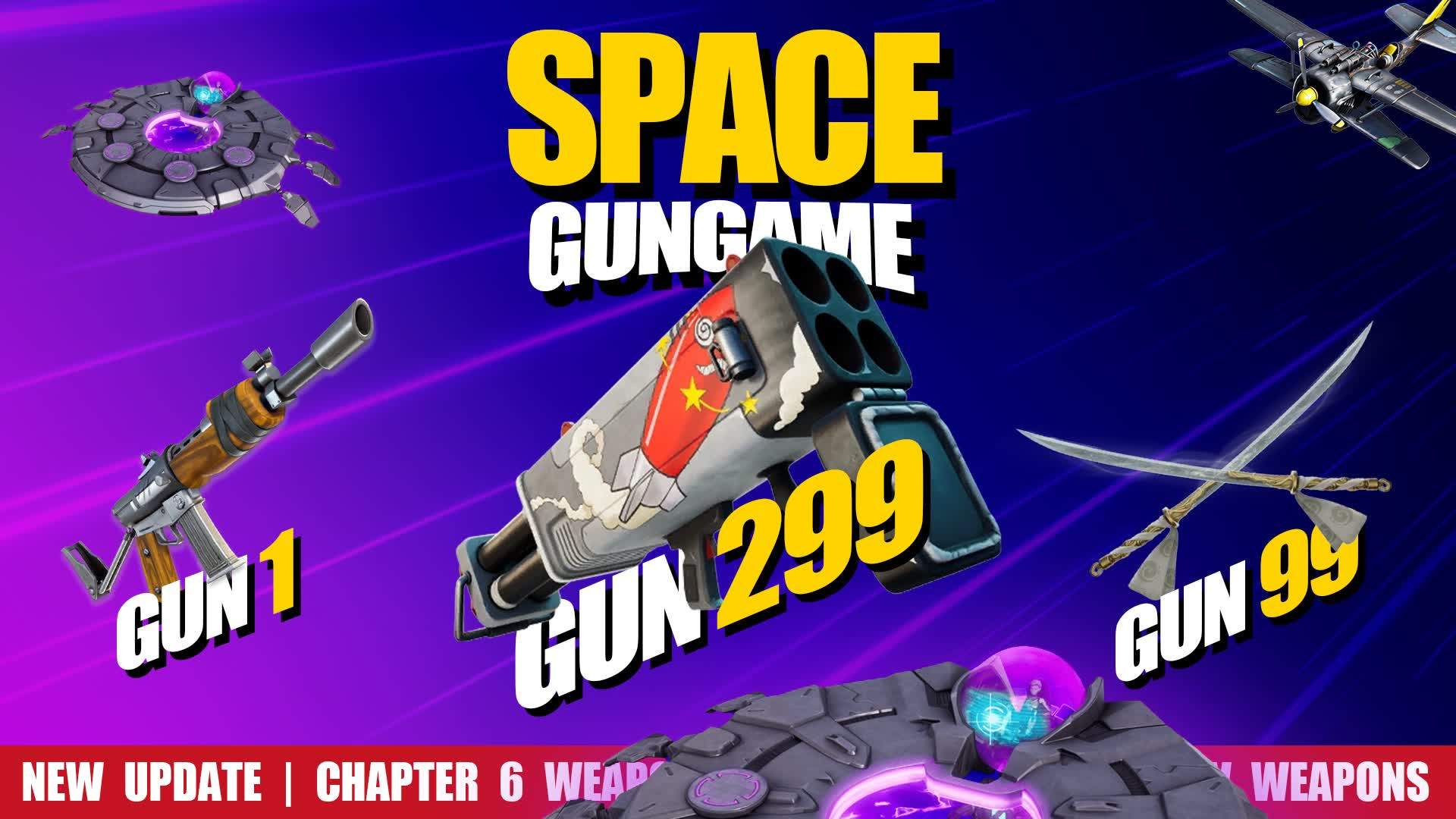 🔫 Gun Game in Space 🎯 ONE SHOT 👽