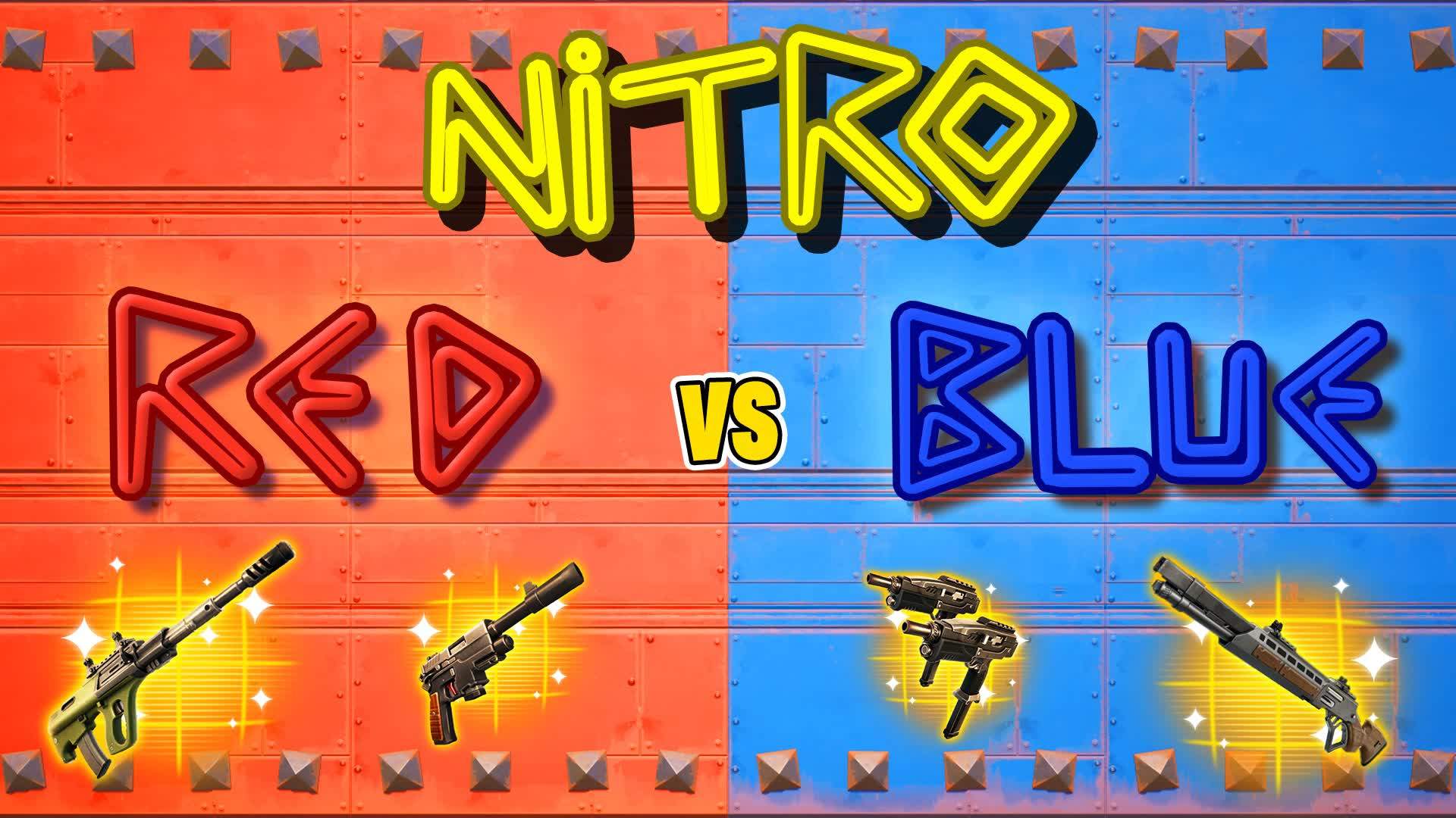 NITRO RED VS BLUE 🔴🔵