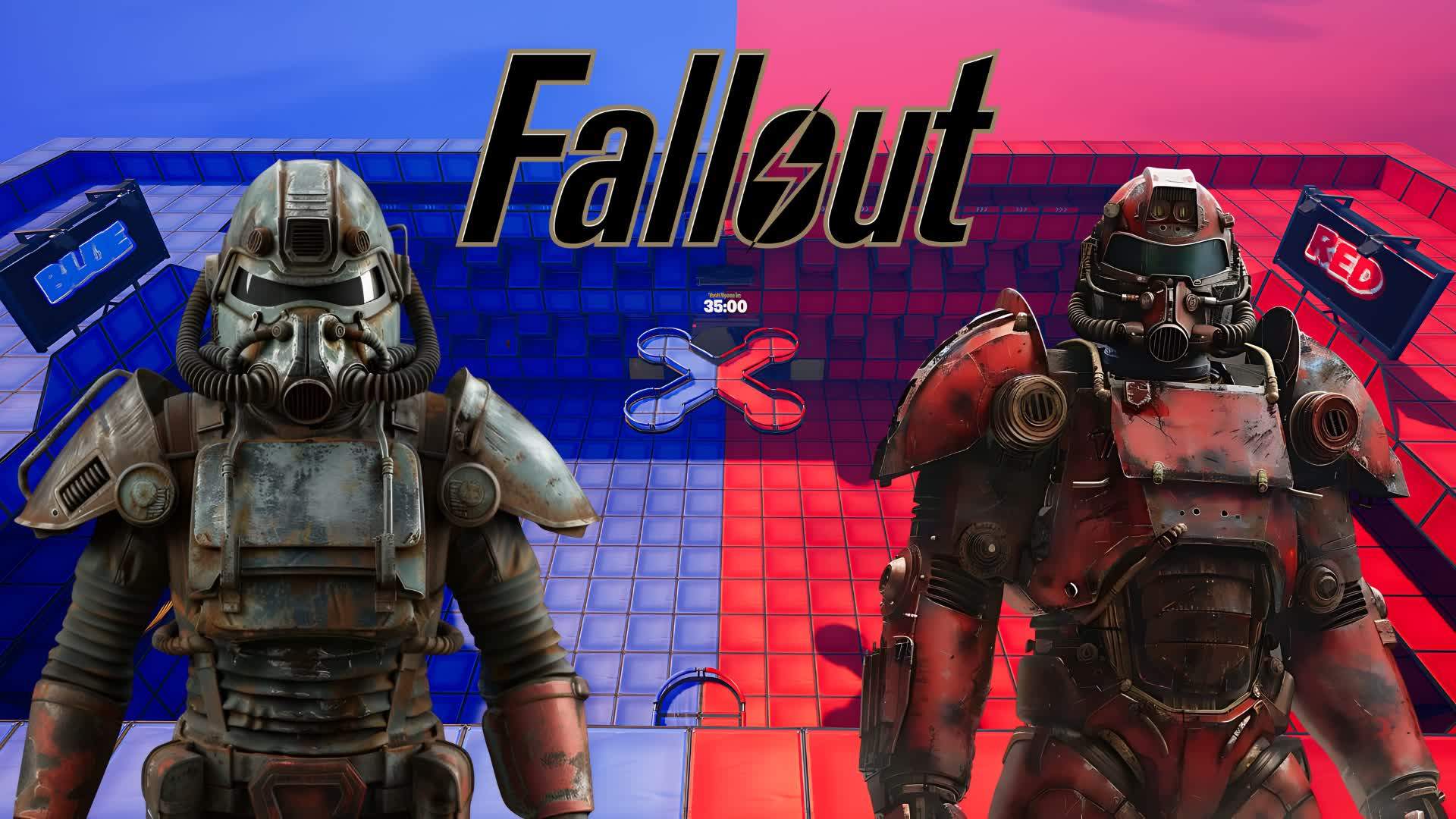 🧟FALLOUT RED VS BLUE🧟