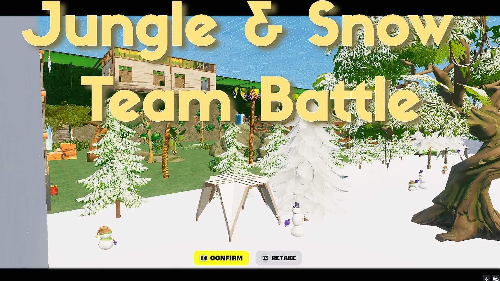Jungle & Snow team battle