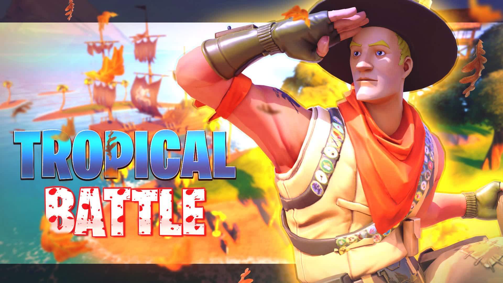 🏝️TROPICAL BATTLE🏝️ - FREE FOR ALL