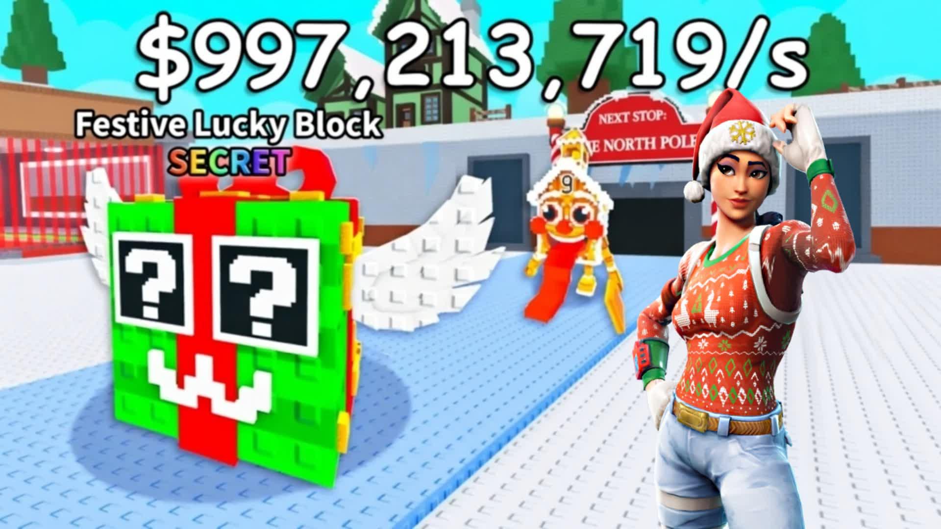 Steal The Brainrot Winter Fortnite