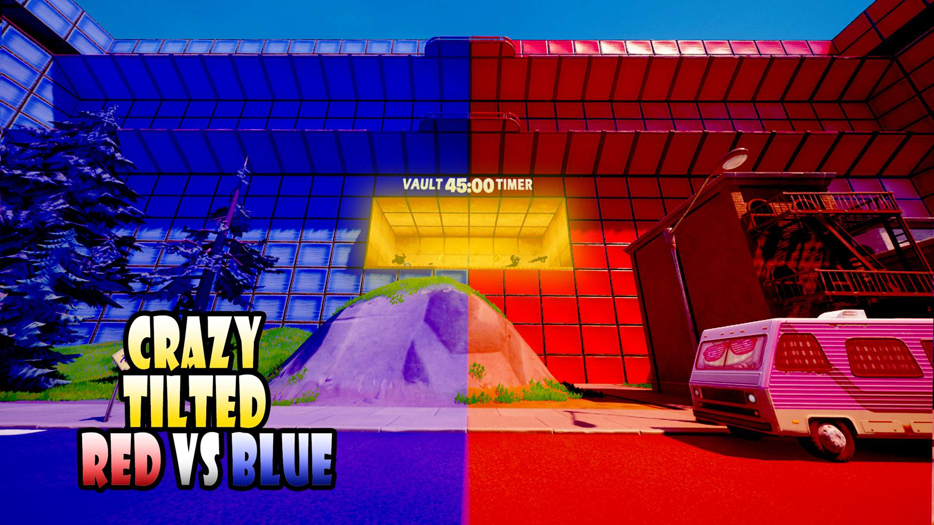 Crazy Tilted Red vs Blue 🔴🔵 image 3