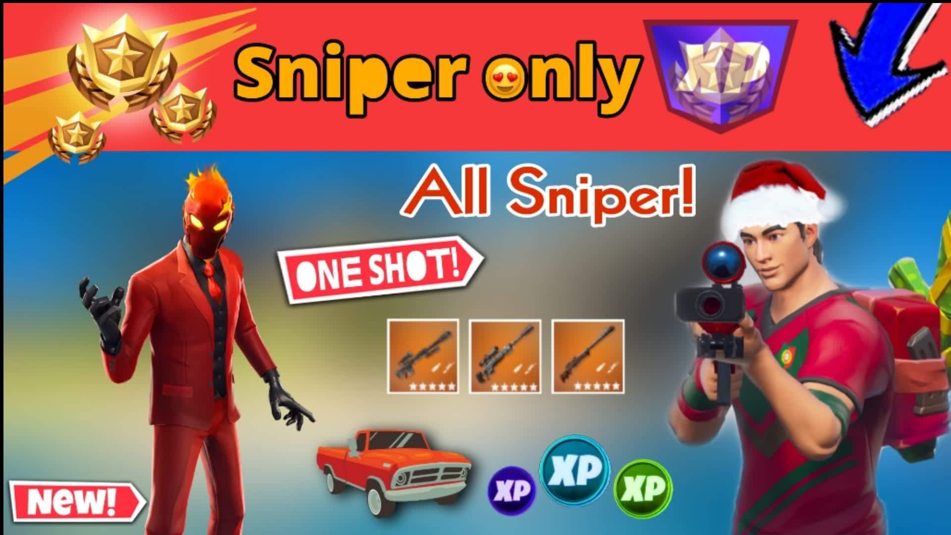 ⭐ SNIPER ONE SHOT 🔫 SNIPERS ONLY FFA 📈