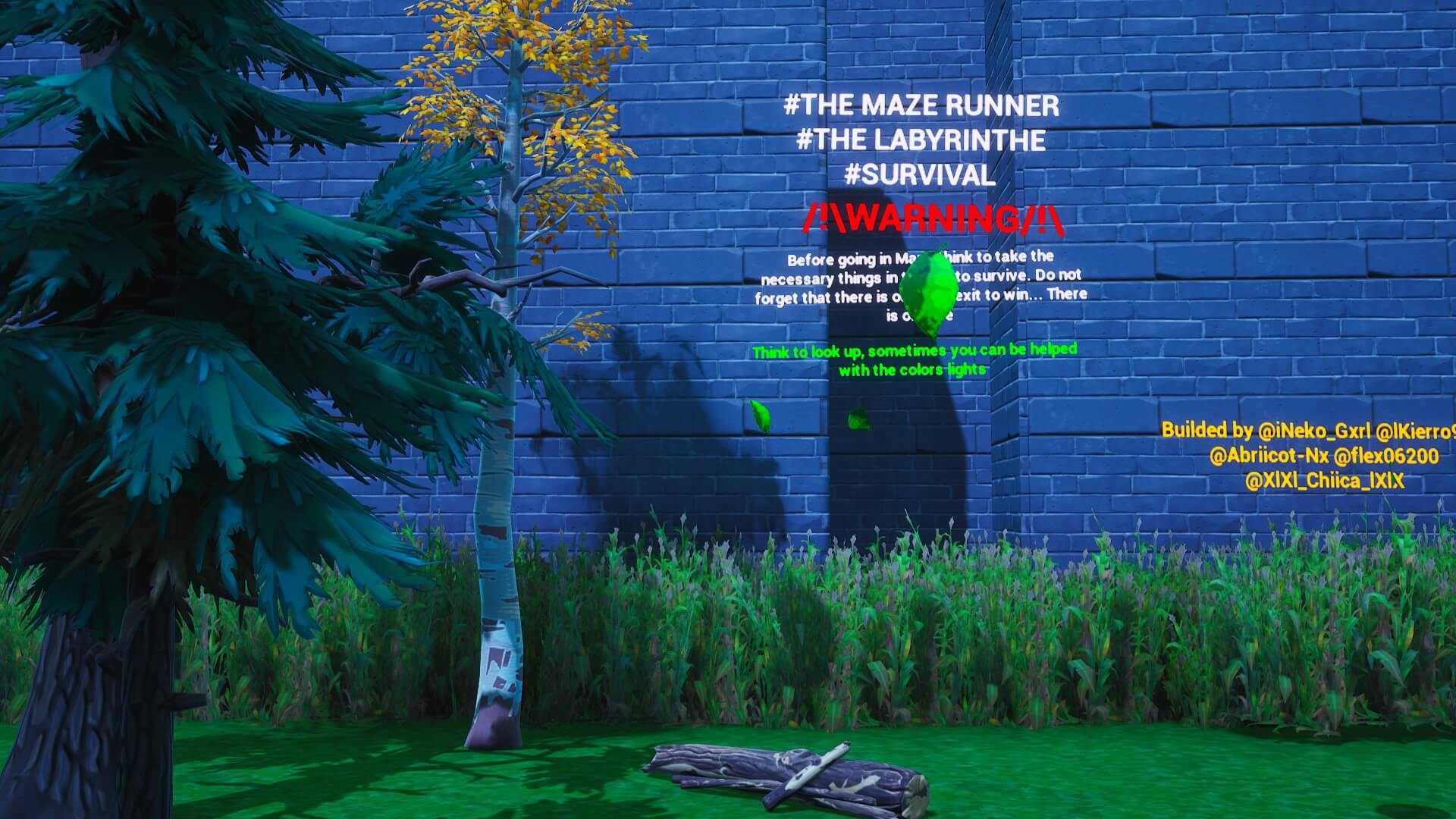 The Maze Runner [Survival] Chapter 1 7365-7356-7149, de forty — Fortnite