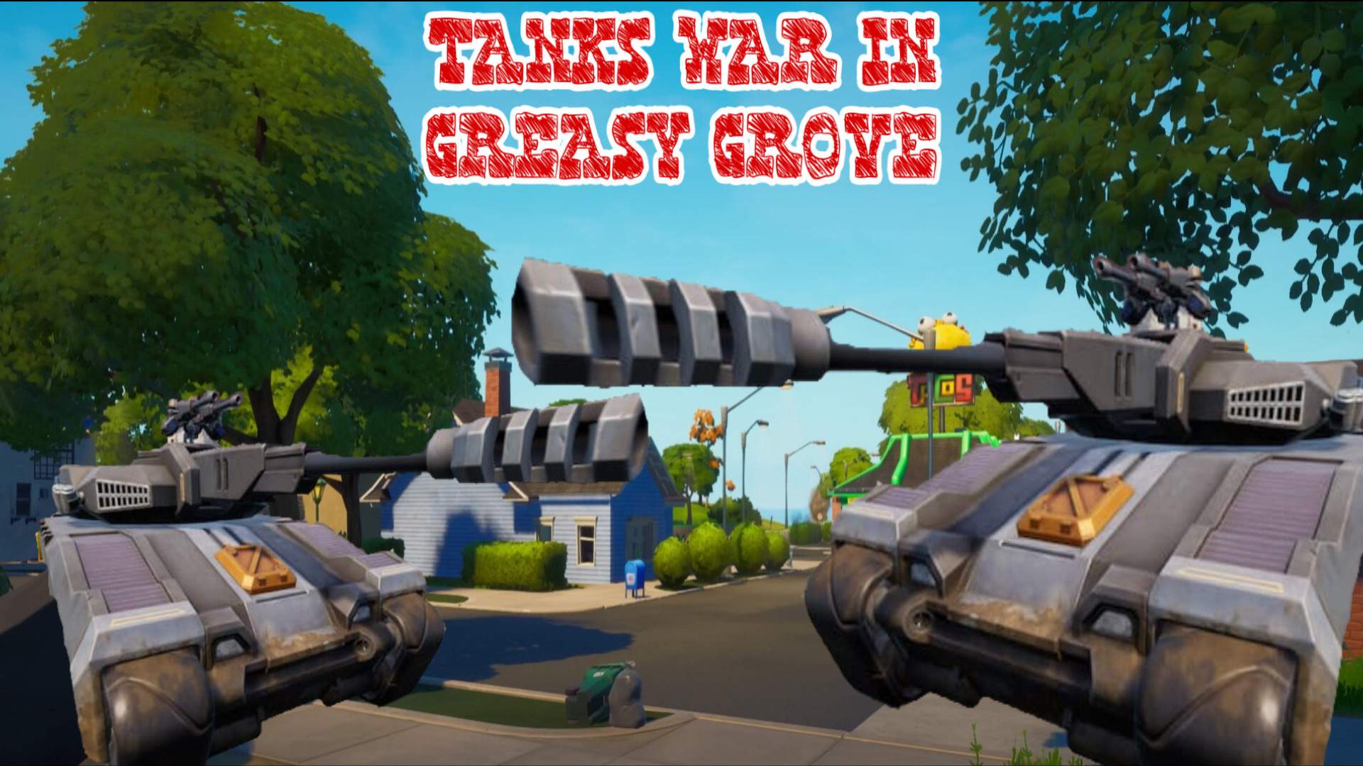 Tanks war in greasy grove