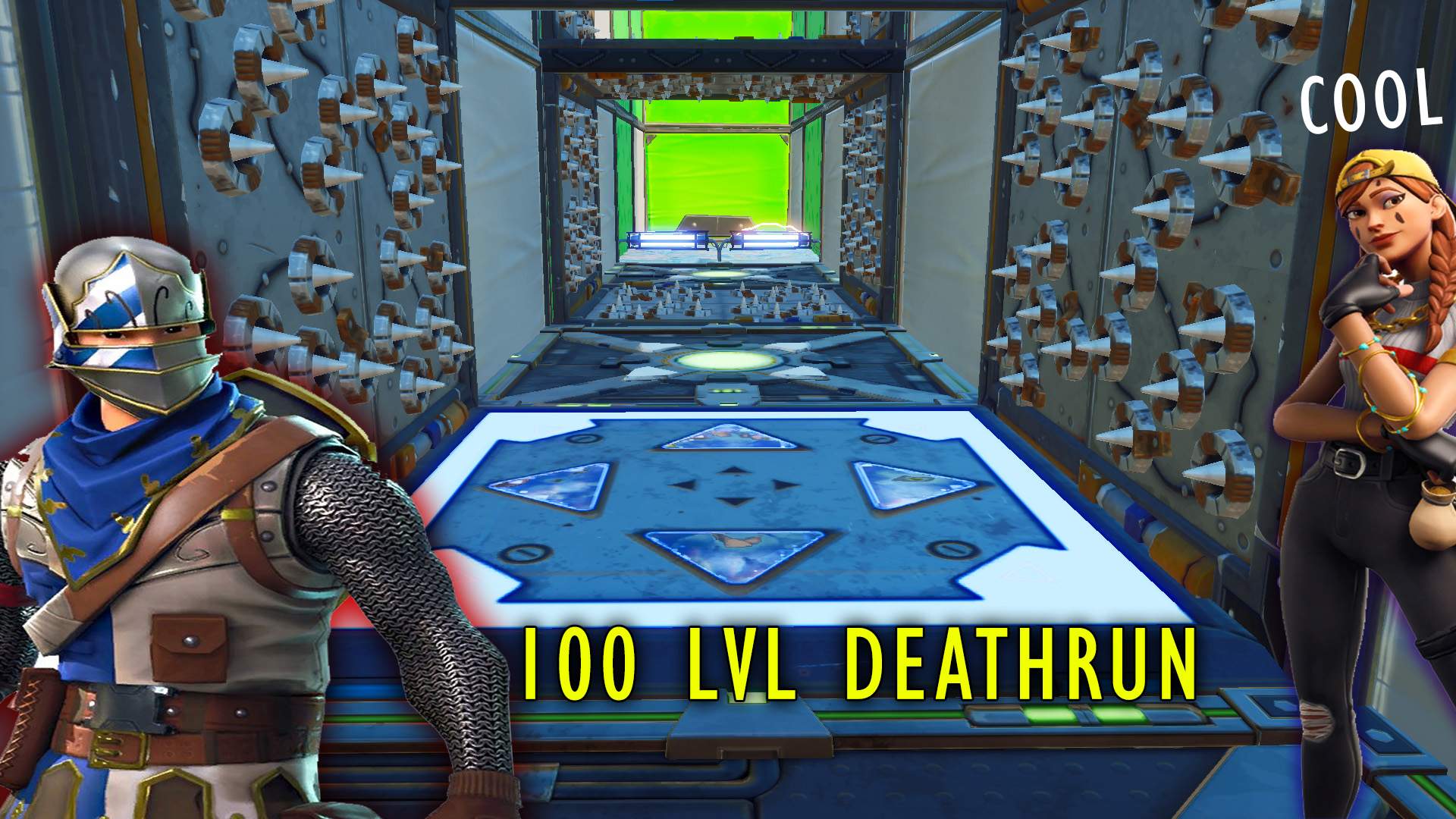 YES,IT IS THE *EASY* 100 LEVEL DEATHRUN