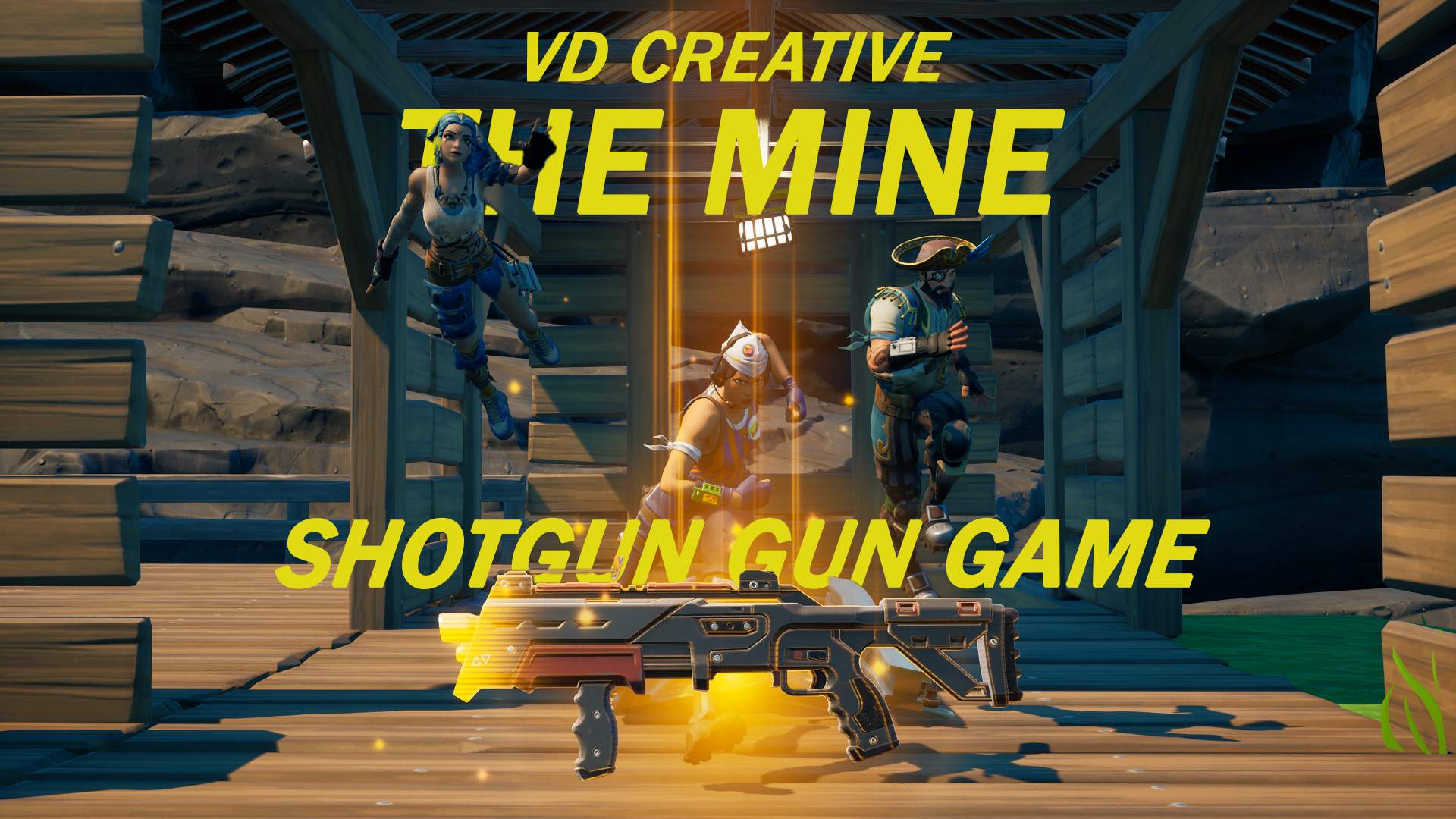 THE MINE Shotgun gun game!