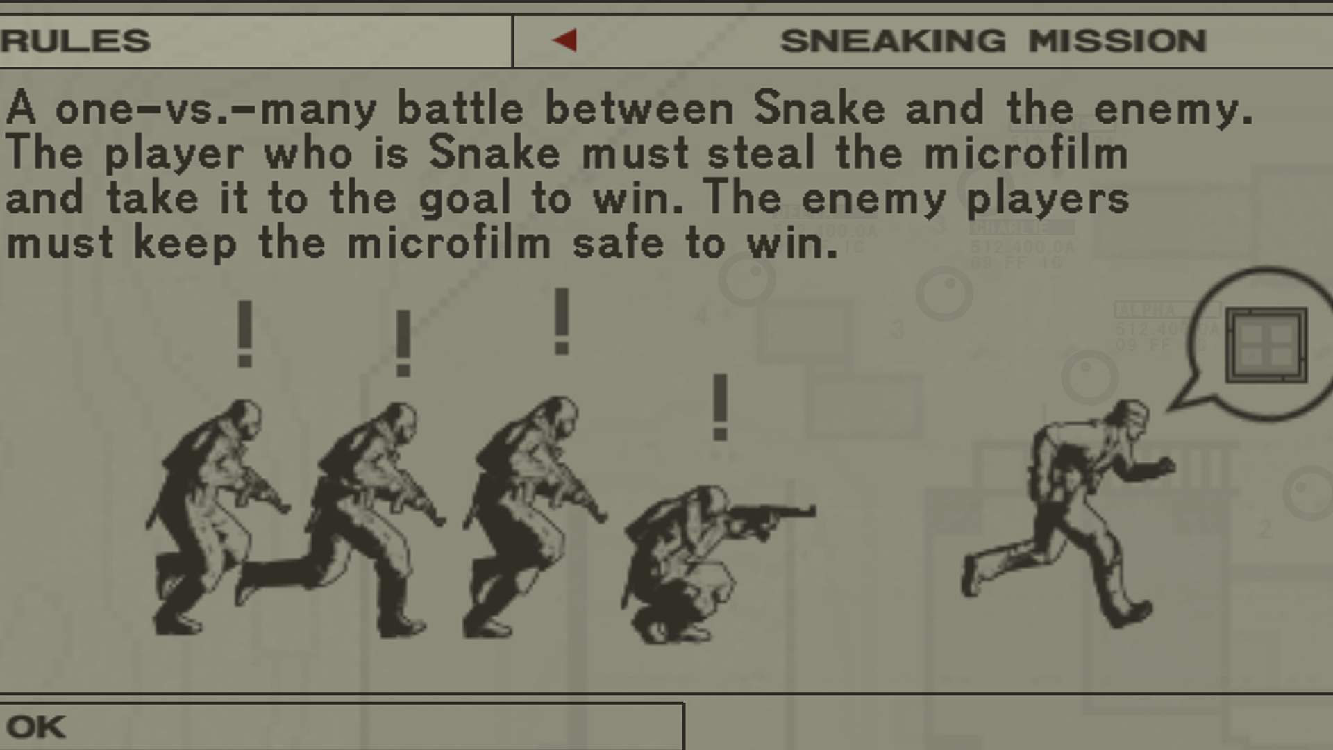 Metal Gear Solid - Sneaking mission