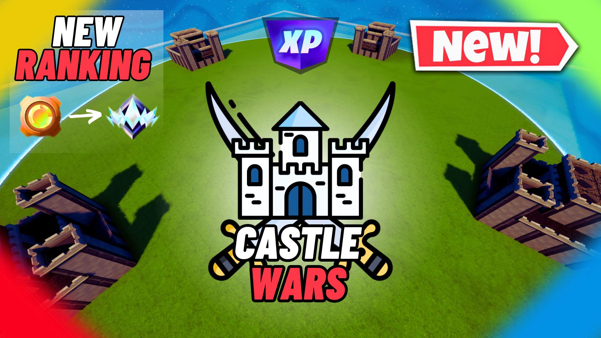 Castle Wars  🏰 All Weapons 🔫