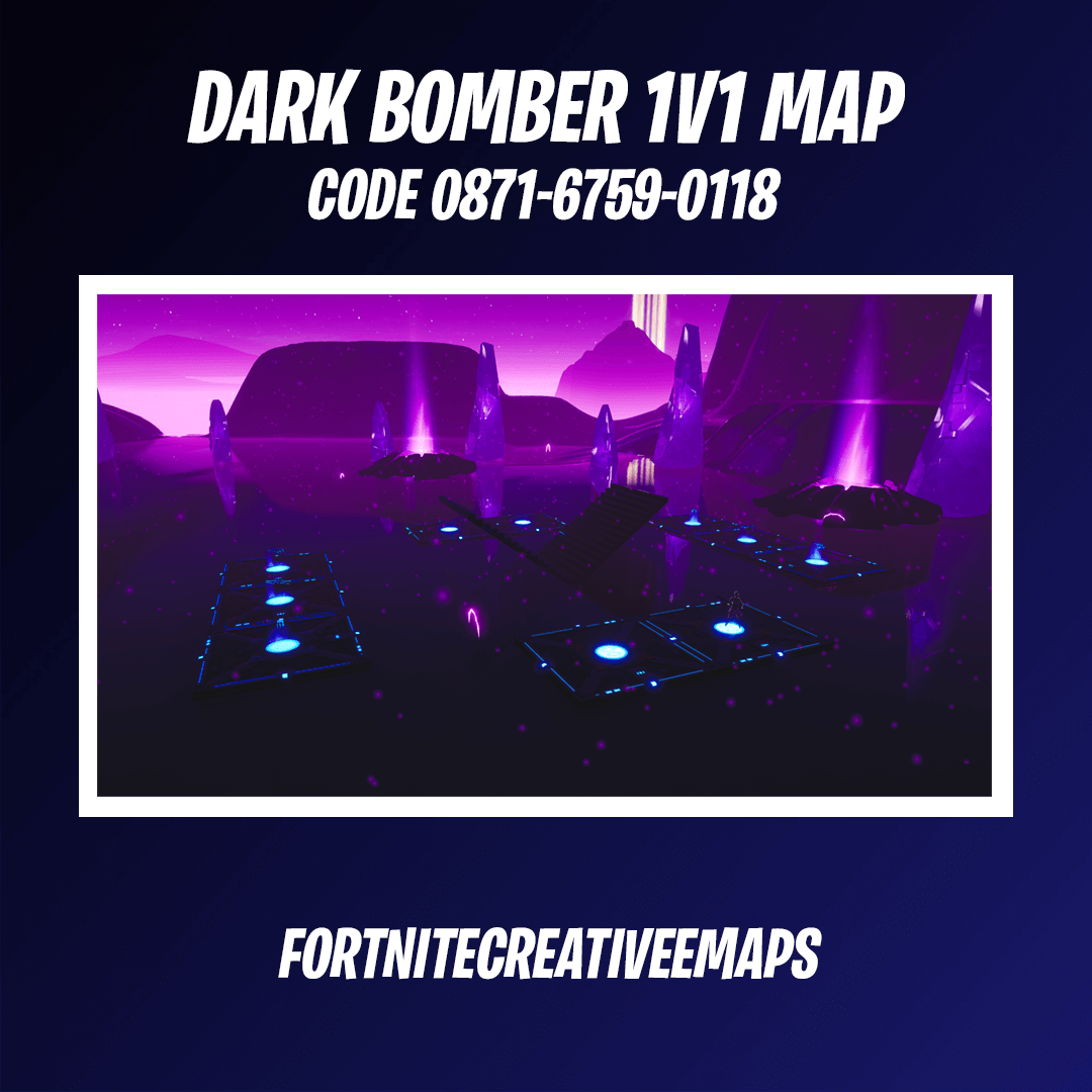 DARK BOMBER 1V1 MAP!