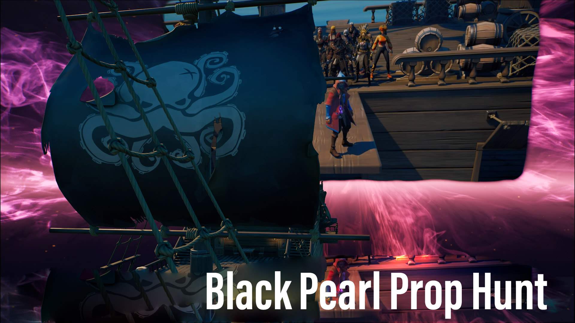 Black Pearl Prop hunt pirates