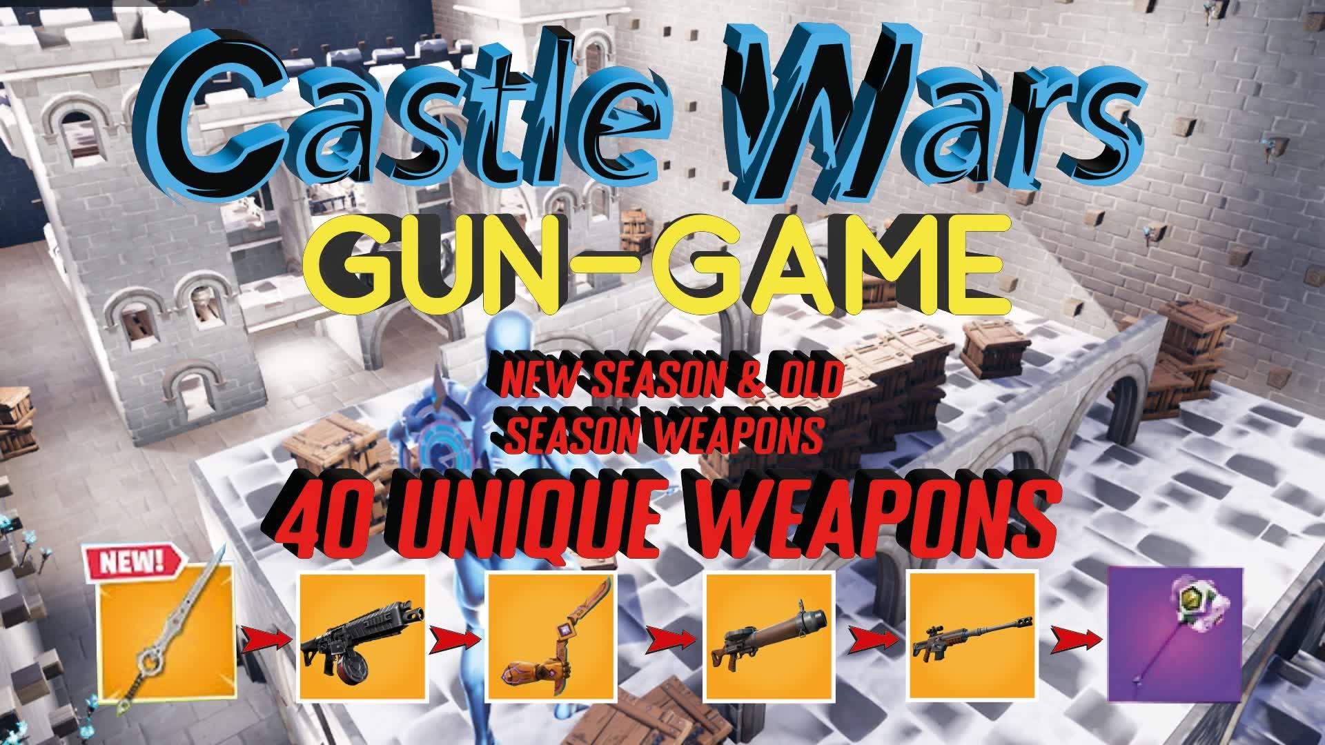 Castle Wars GunGame (NEW WEAPONS)