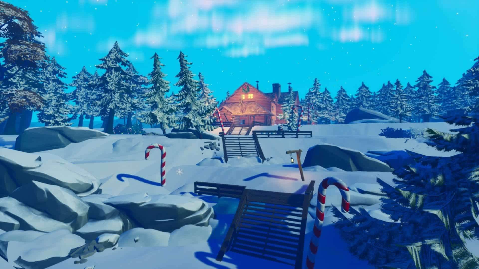 CHRISTMAS CABIN-FREE FOR ALL