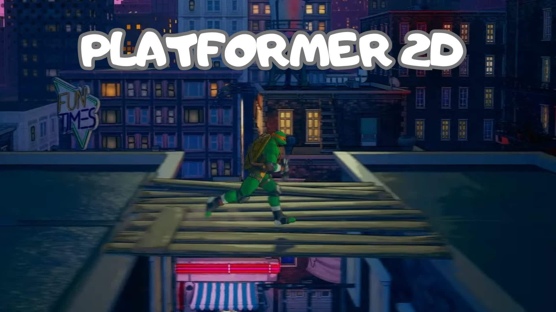 Ninja turtles platformer 2D