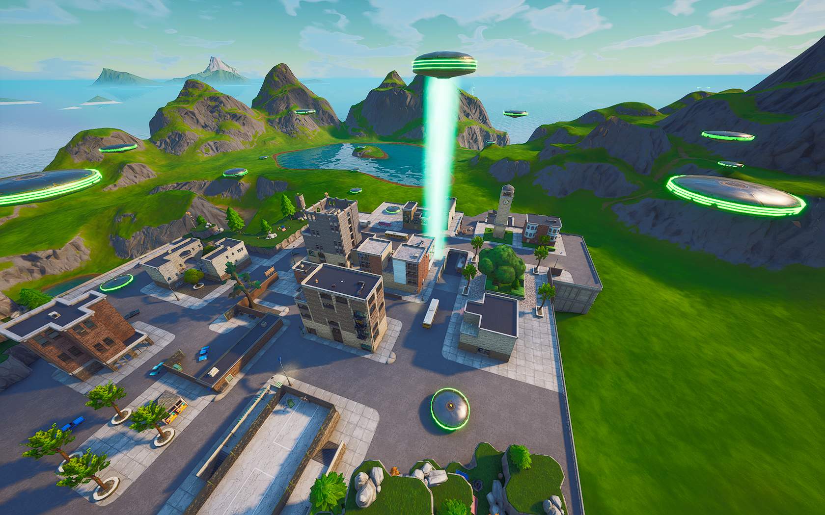 ALIENS INVADE TILTED TOWERS