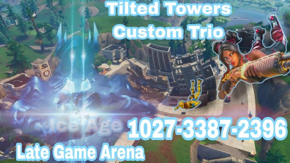 Tilted Towers Zone Wars Custom Trios ICE