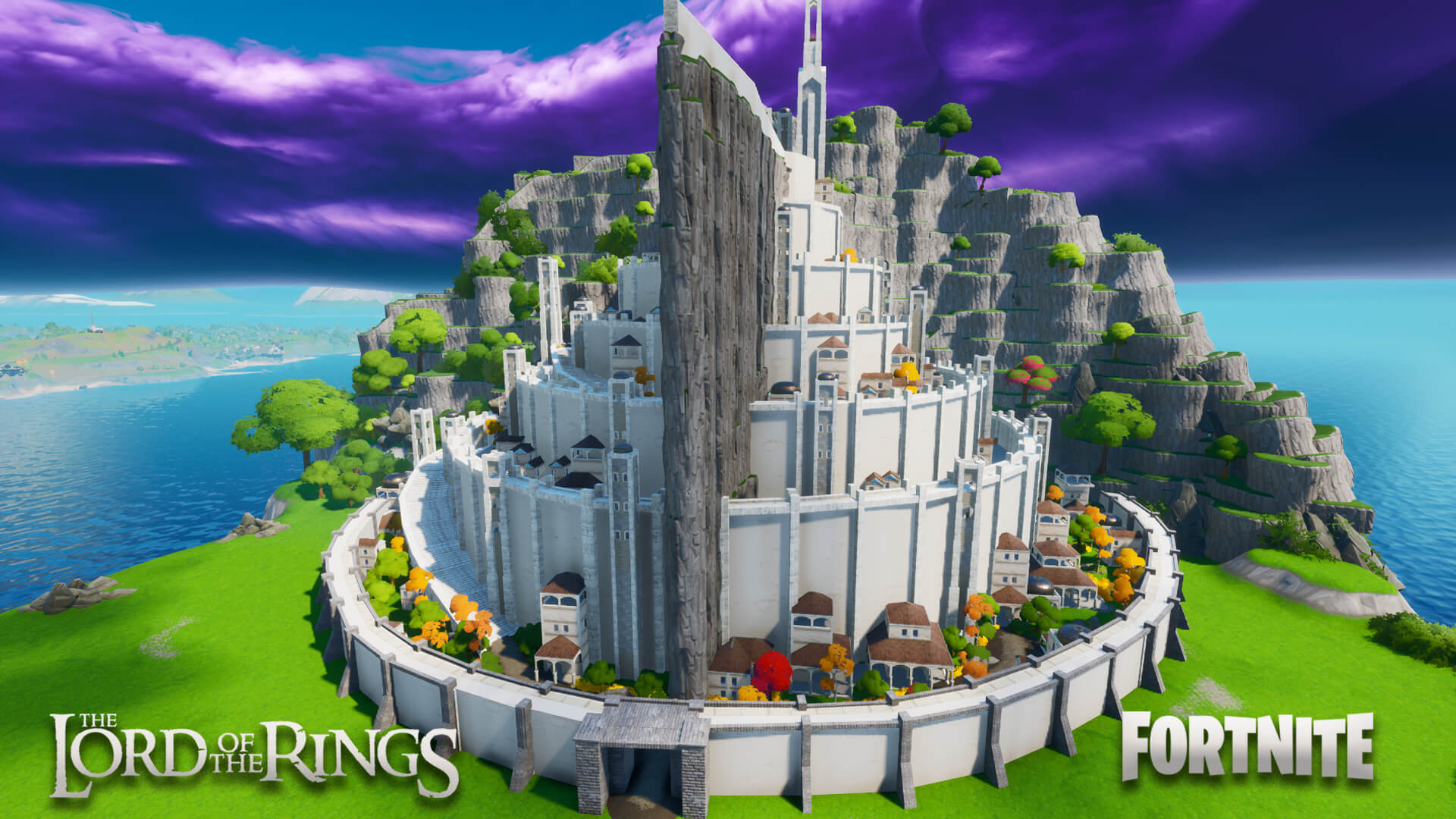 MINAS TIRITH FROM THE LORD OF THE RINGS