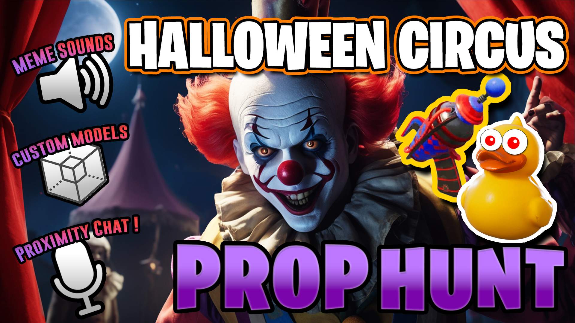 🤡Halloween Circus Prop Hunt