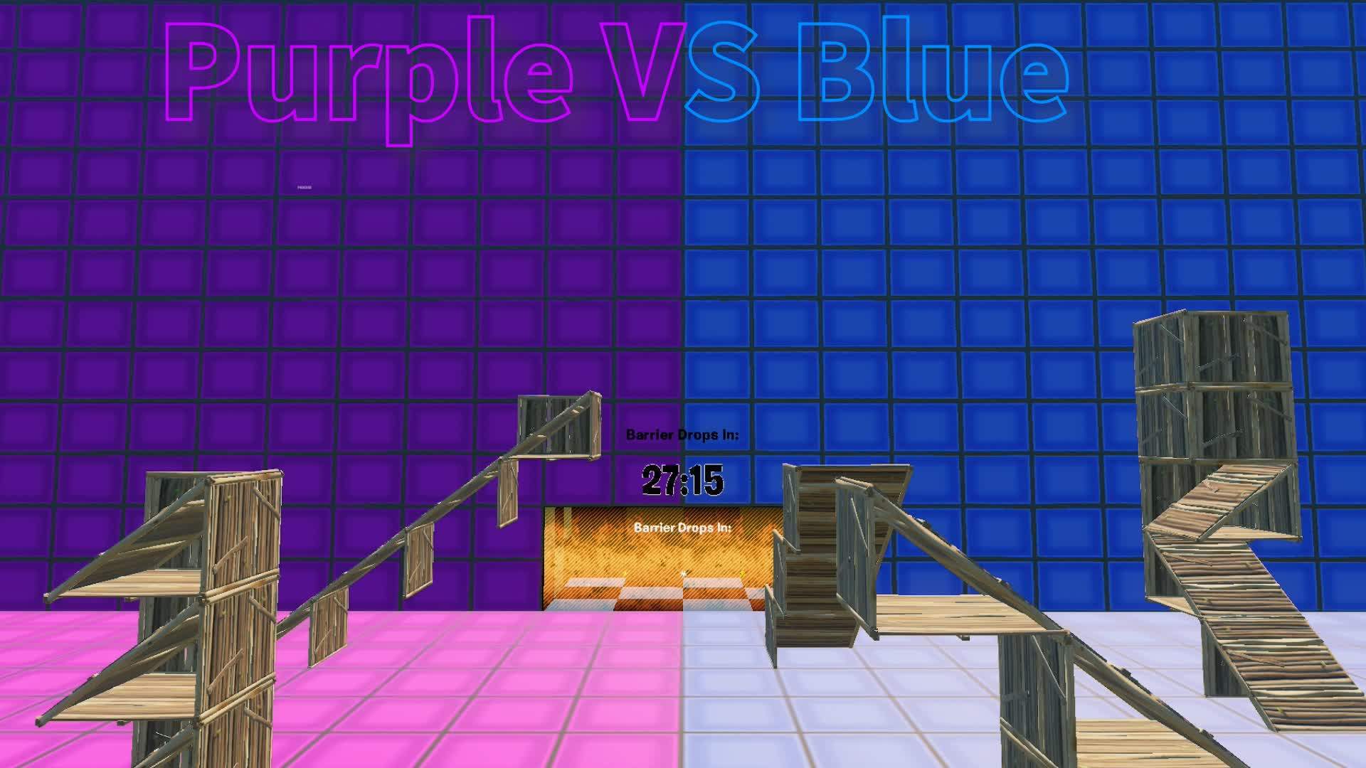 BLUE vs PURPLE Rumble