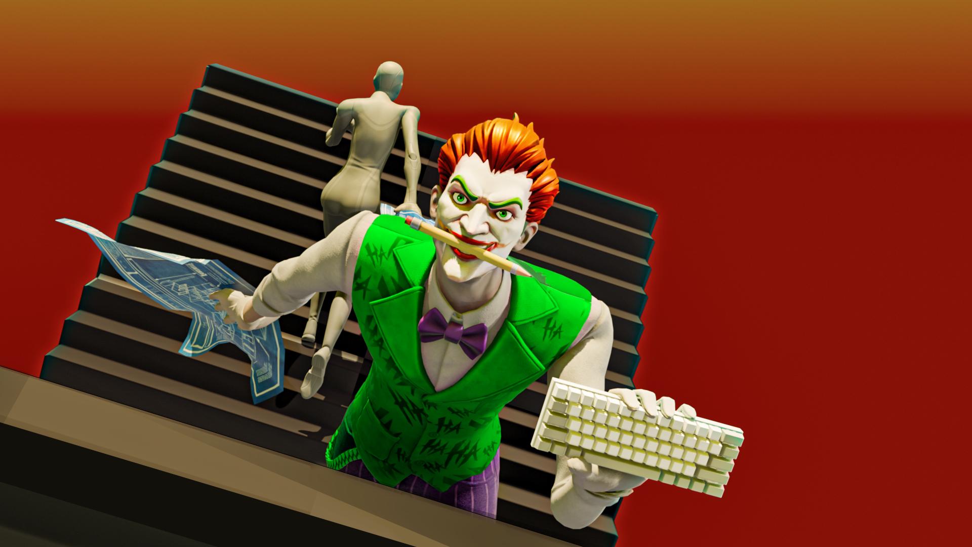 1V1 BUILD FIGHT [ JOKER ] image 3