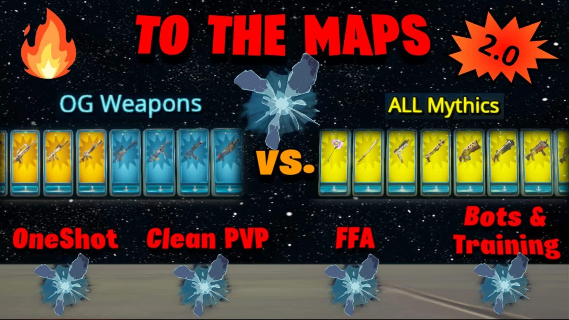 🔥OG vs Mythic FFA - TO THE MAPS 2.0