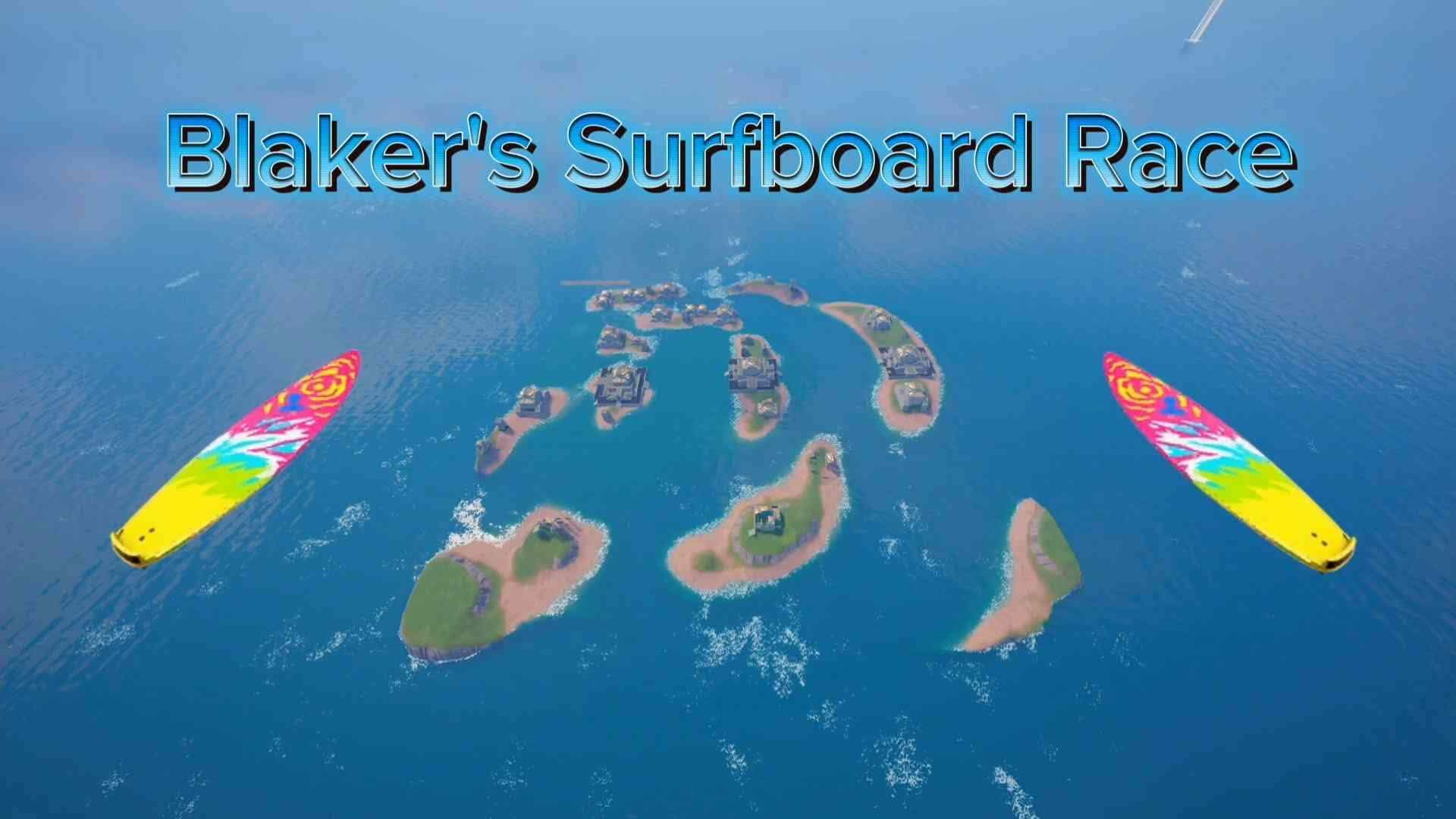 Blaker's Surfboard Race