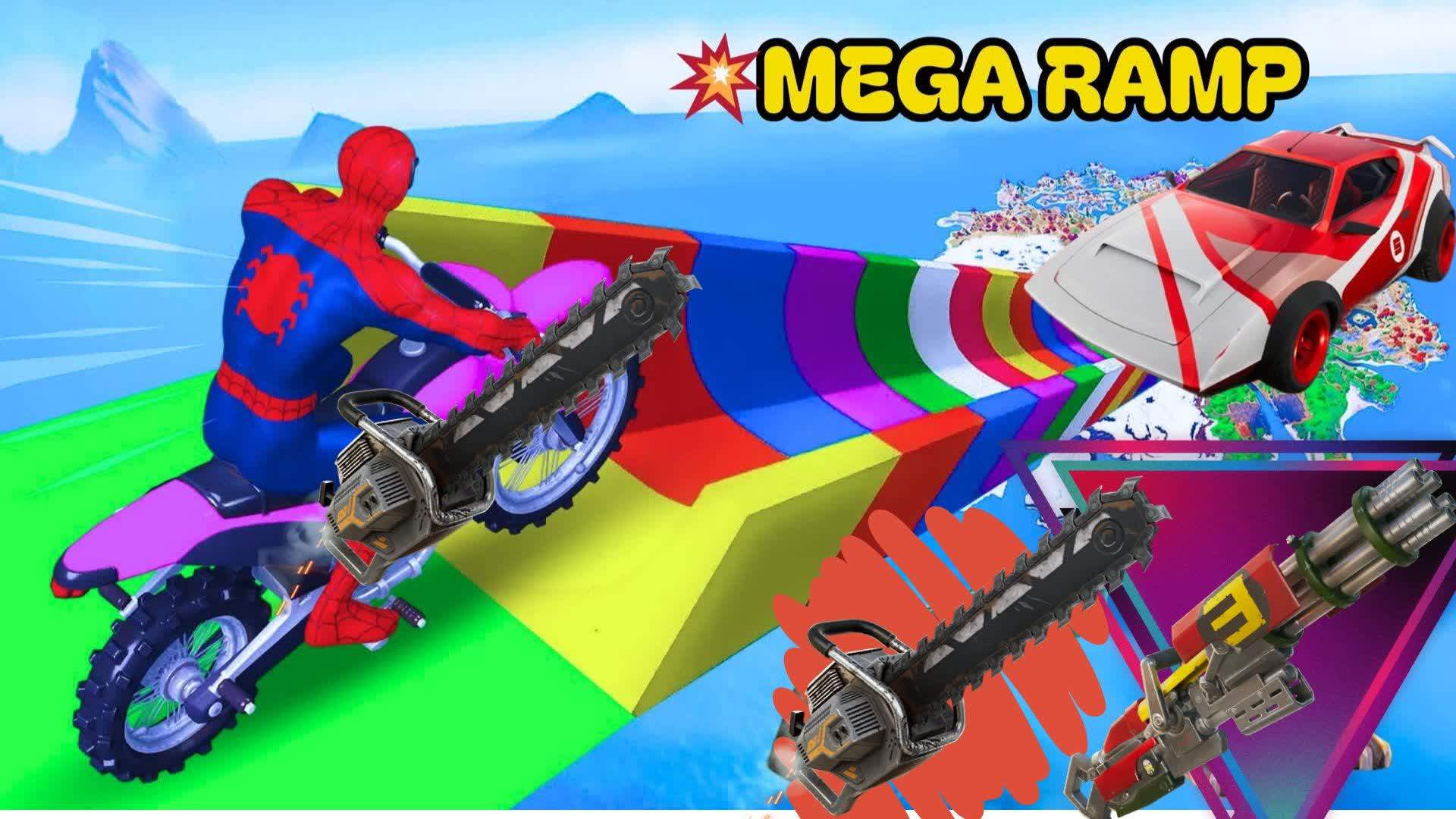 🌇 MEGA RAMP NEW CITY CAR GAME 🚙4.0