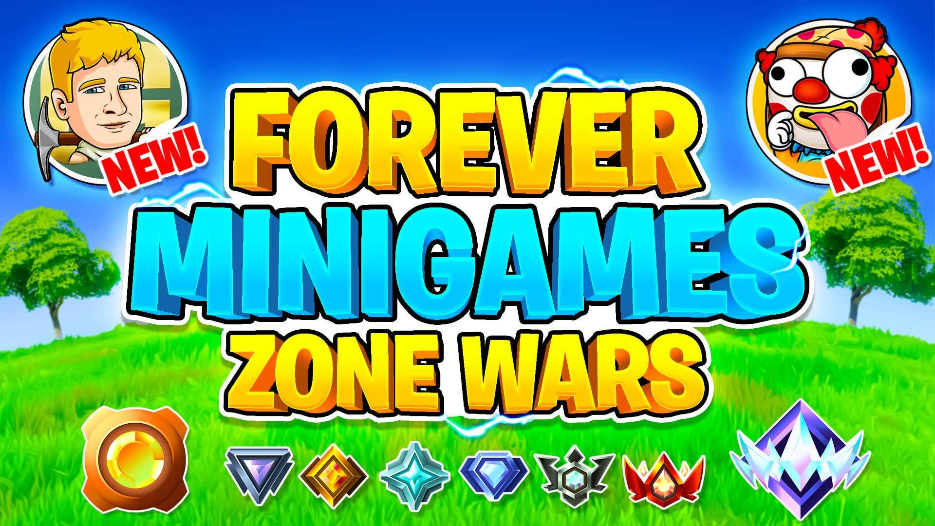 MINIGAMES FOREVER ZONE WARS [RANKED]