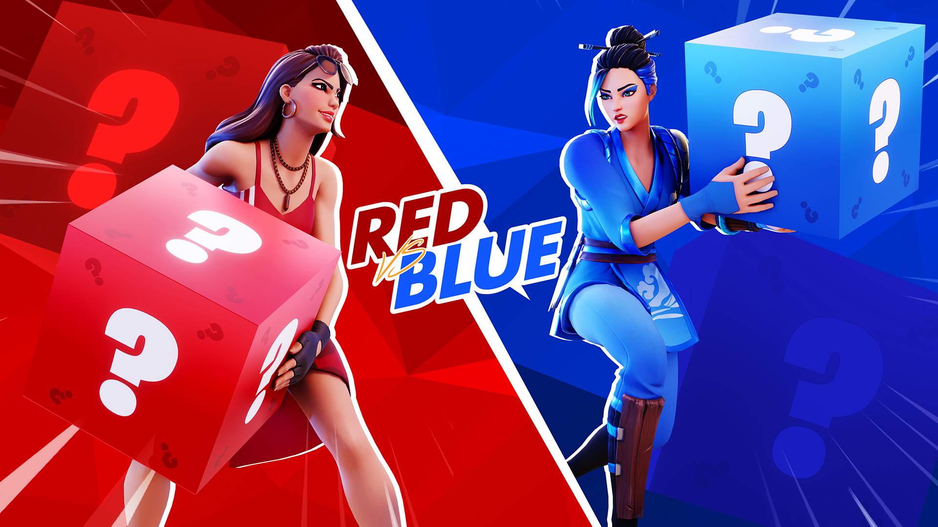 LUCKY BLOCKS - Red Vs Blue