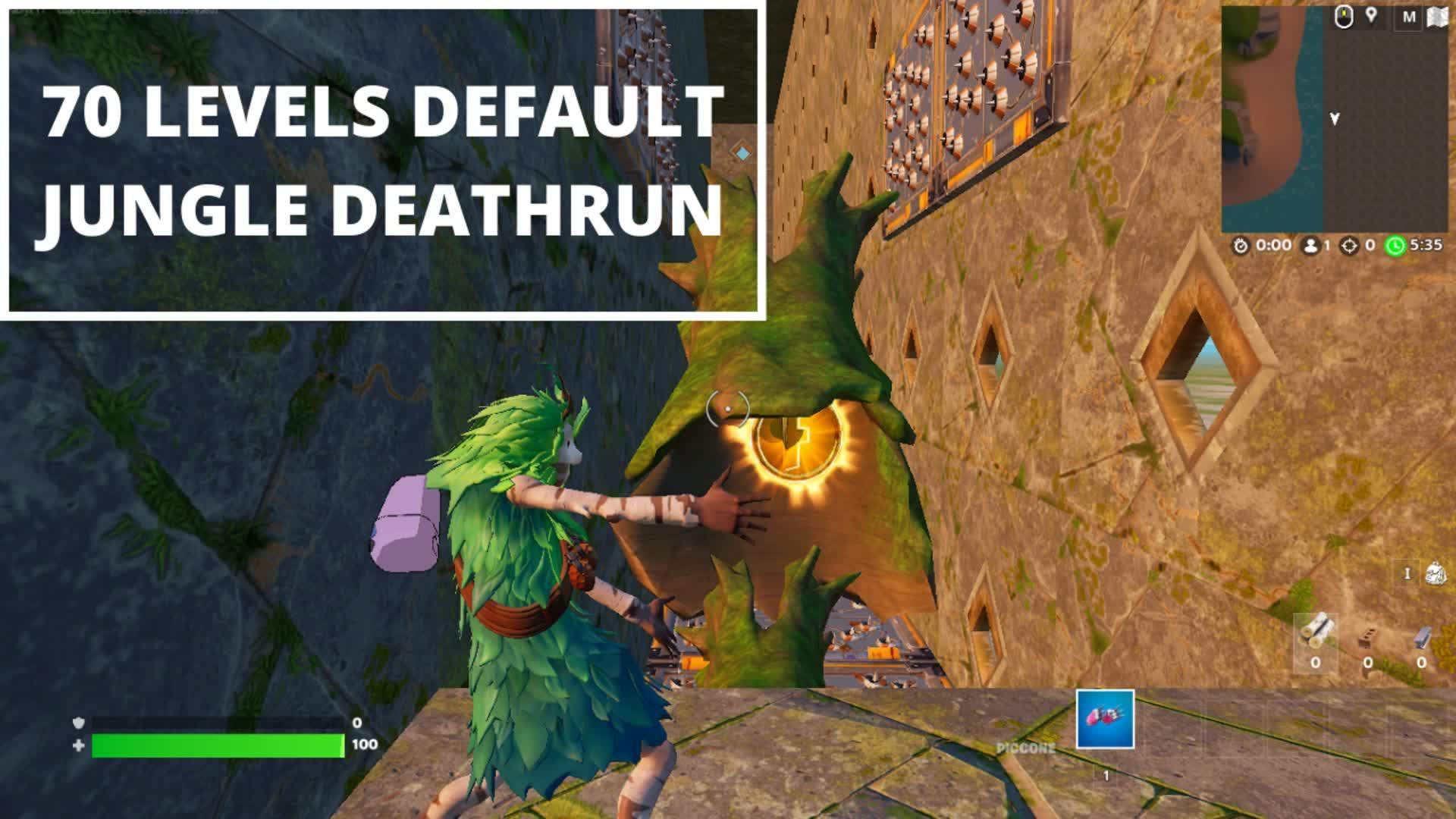 70 Levels Default Jungle Deathrun
