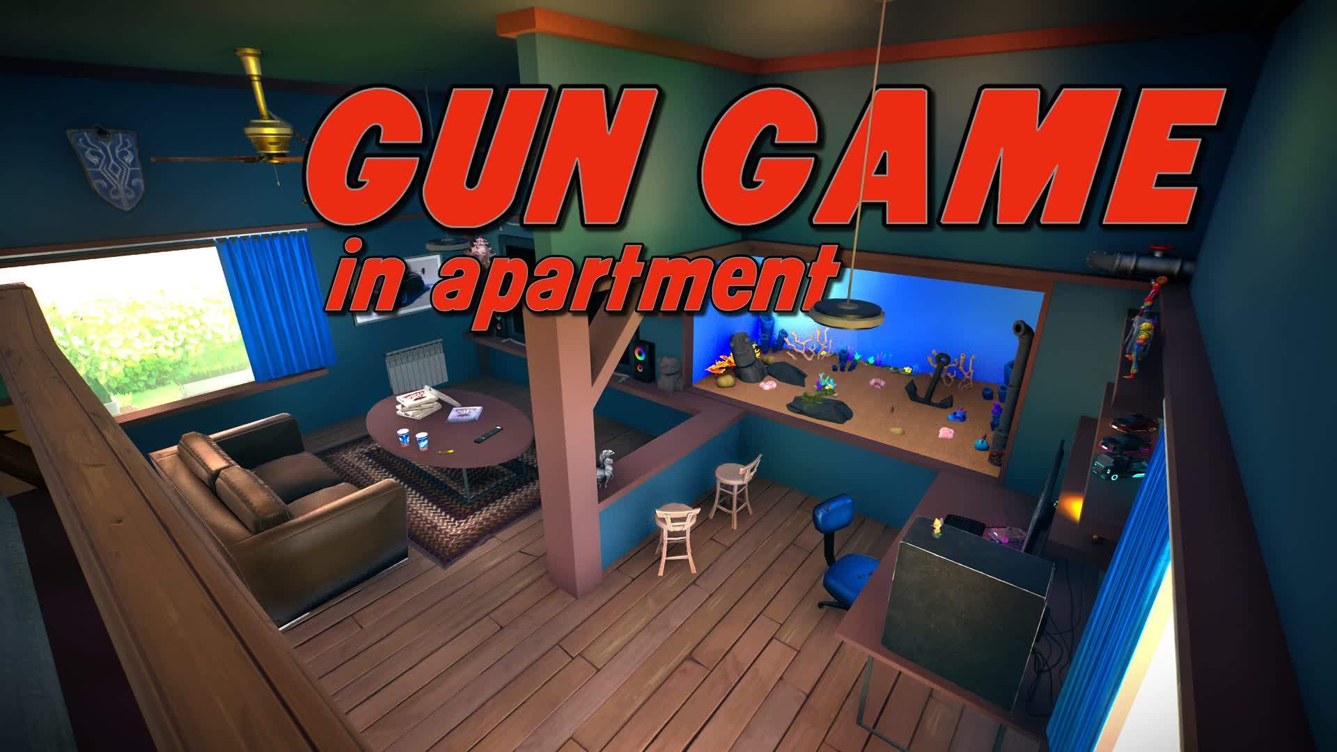 🔫 GUN GAME 🎯 in apartment 🏠