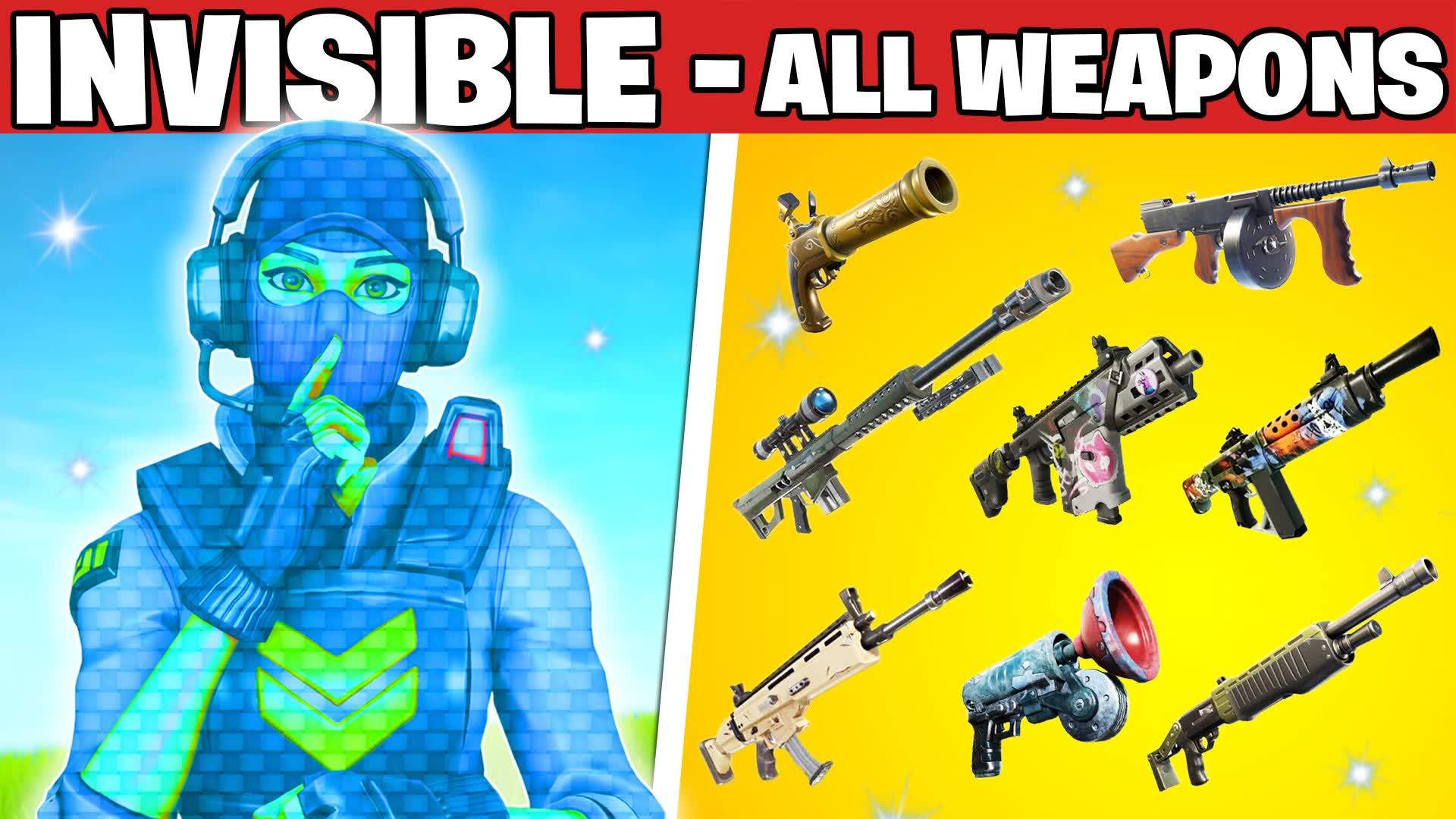 🏆INVISIBLE - ALL WEAPONS - FFA🏆
