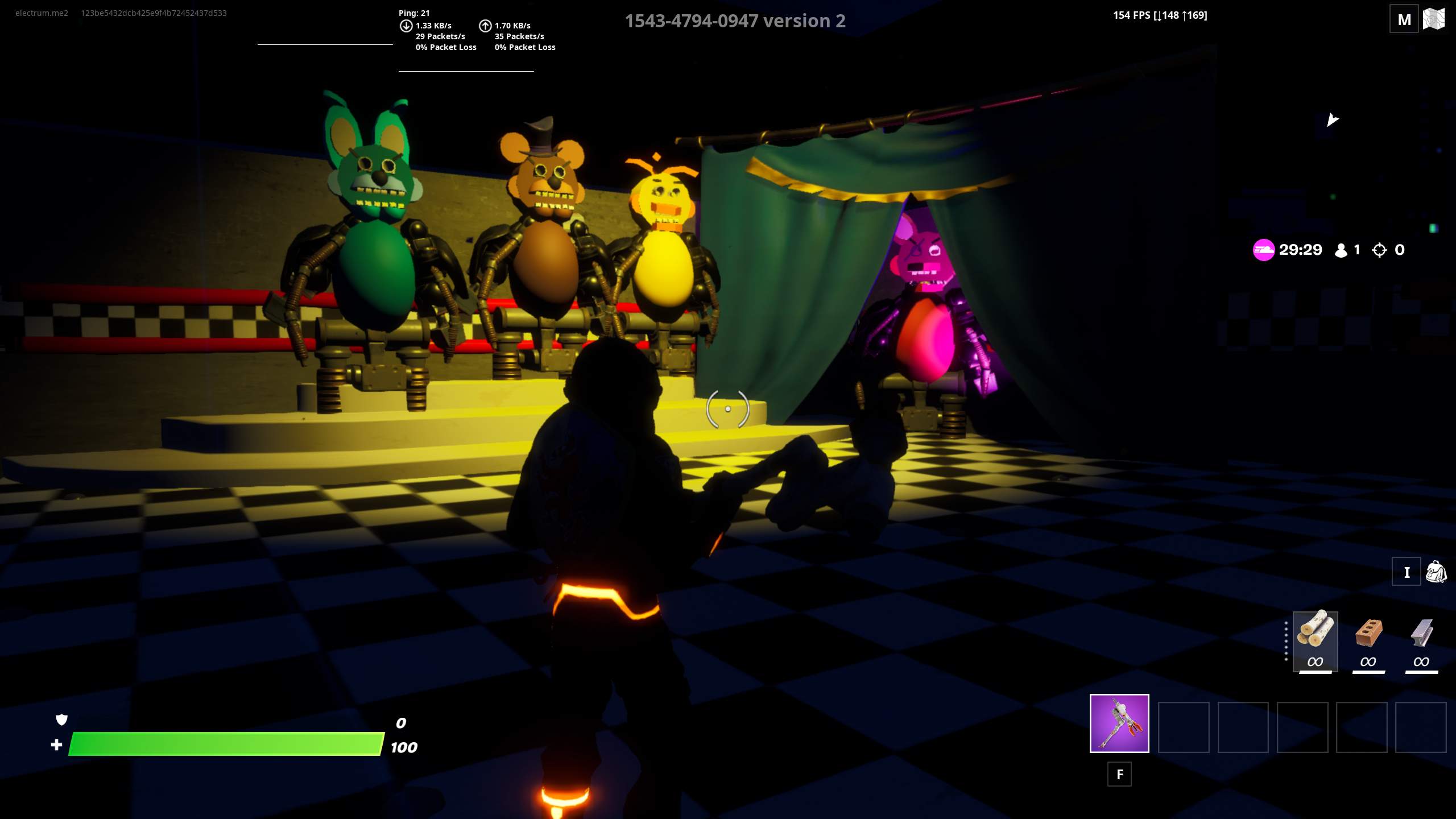 Check out my Fortnite Creative Horror Map (Security Attraction) A Similar  experience to Five Nights At Freddy's with different mechanics and  gameplay! This creative map was created inside of 1.0 not UEFN!!