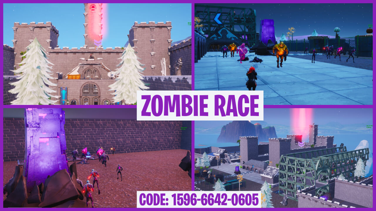 Zombie Race Fortnite Creative Map Codes Dropnite Com