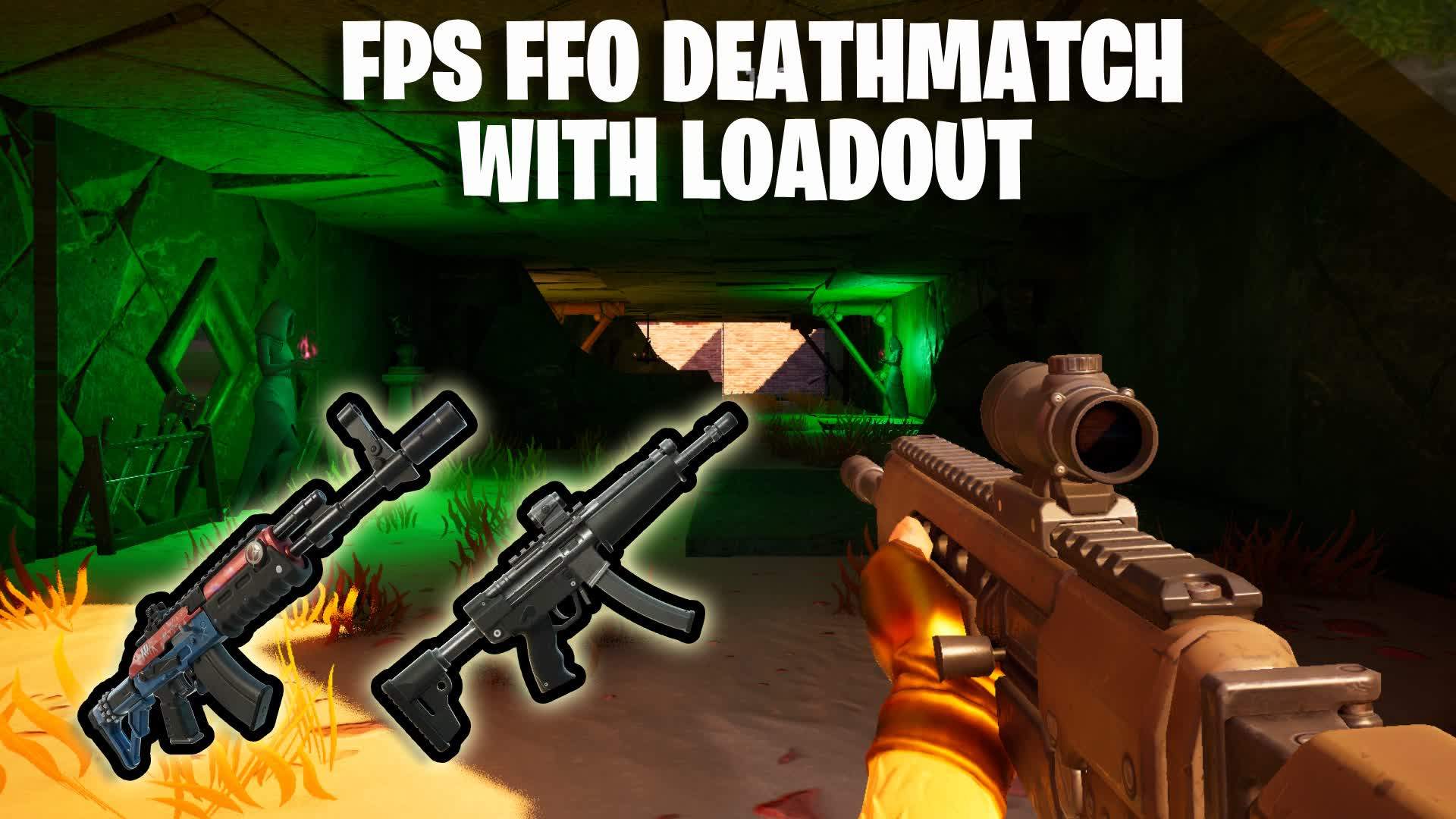 FIRST PERSON DEATHMATCH WITH LOADOUT