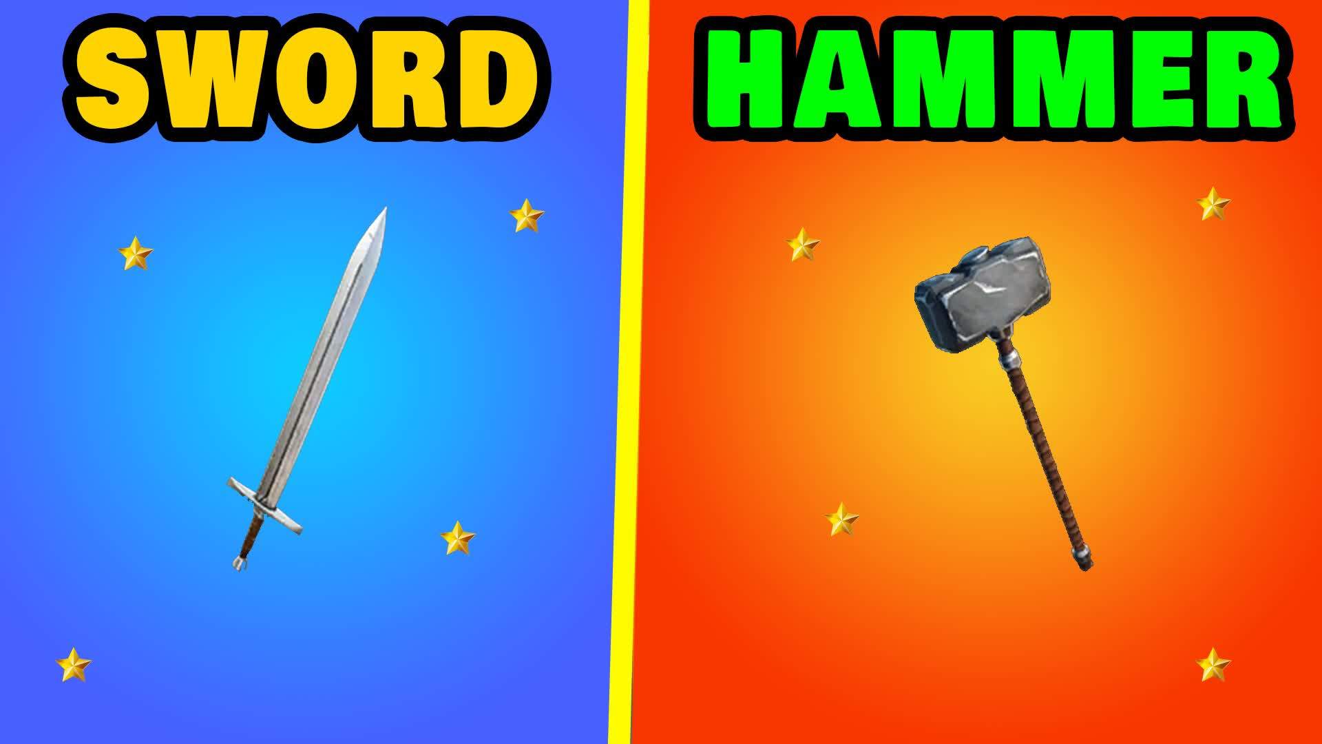 🗡 Sword vs Hammer 🔨