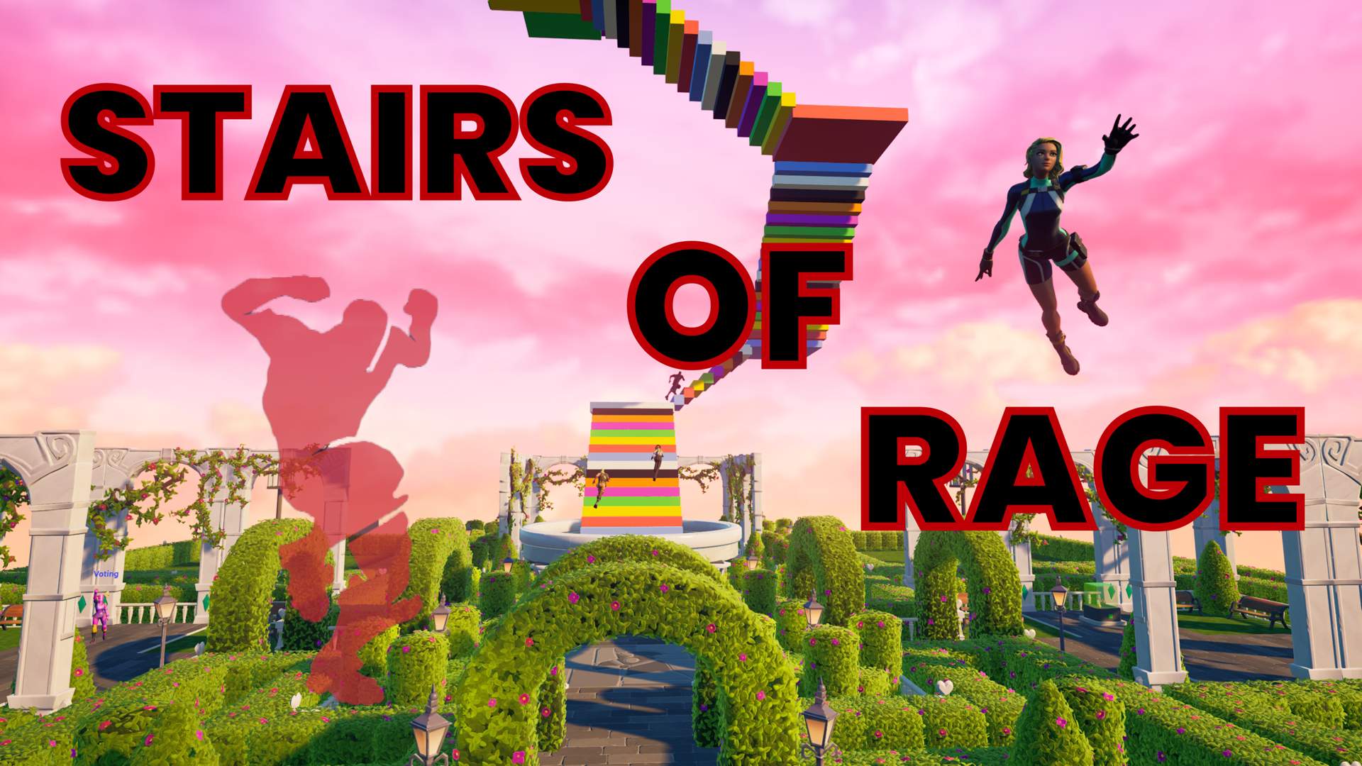 Stairs Of Rage Fortnite Creative Map Code Dropnite